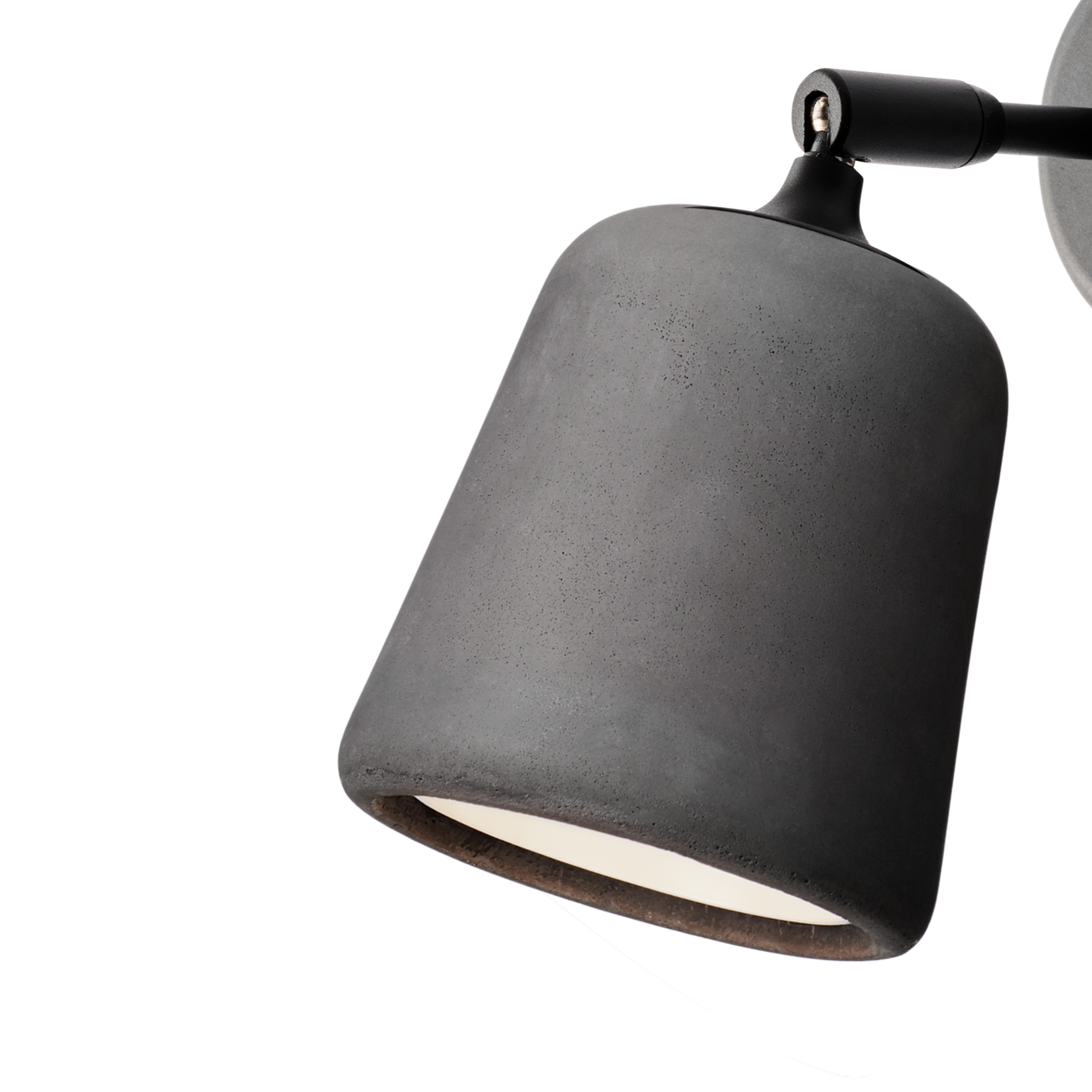 Lampa ścienna MATERIAL ciemny cement