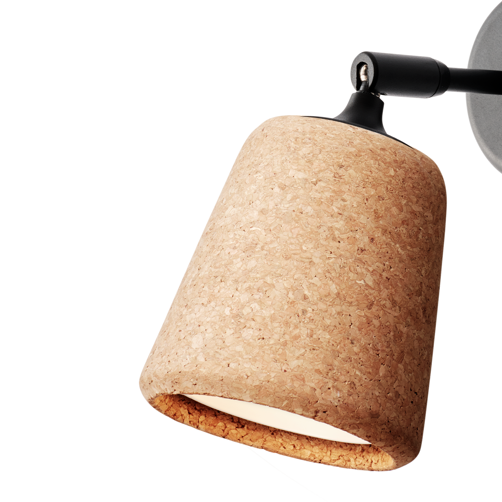 Lampa ścienna MATERIAL naturalny korek