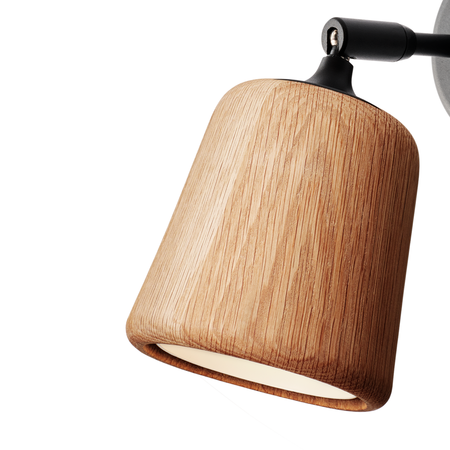 Lampa ścienna MATERIAL dębowy