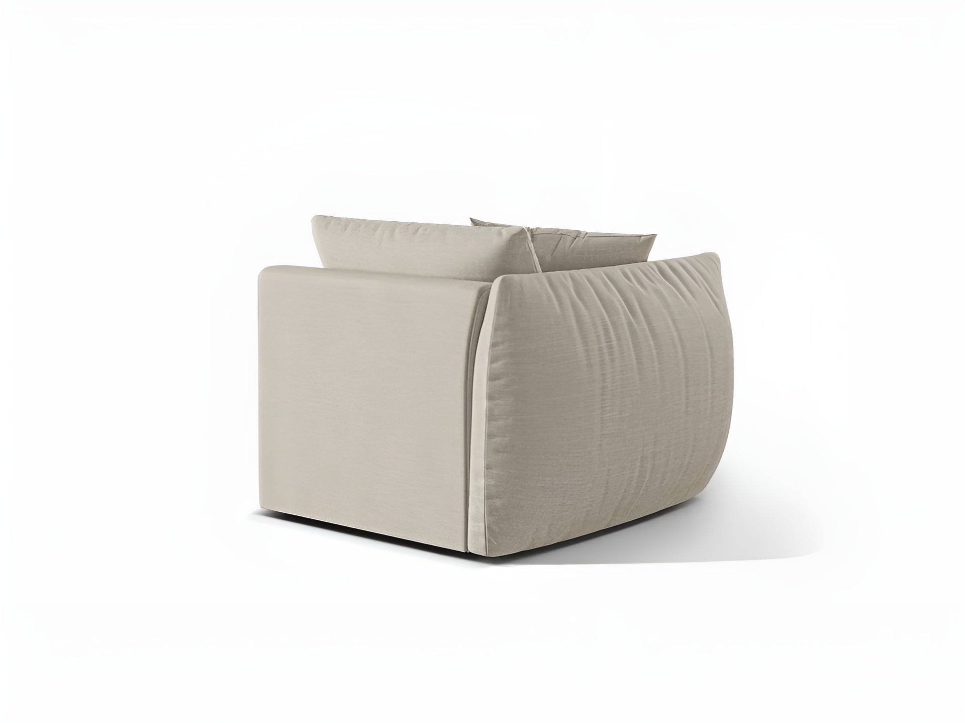 CHRIS Modular Sofa - Left Element Cream Chenille
