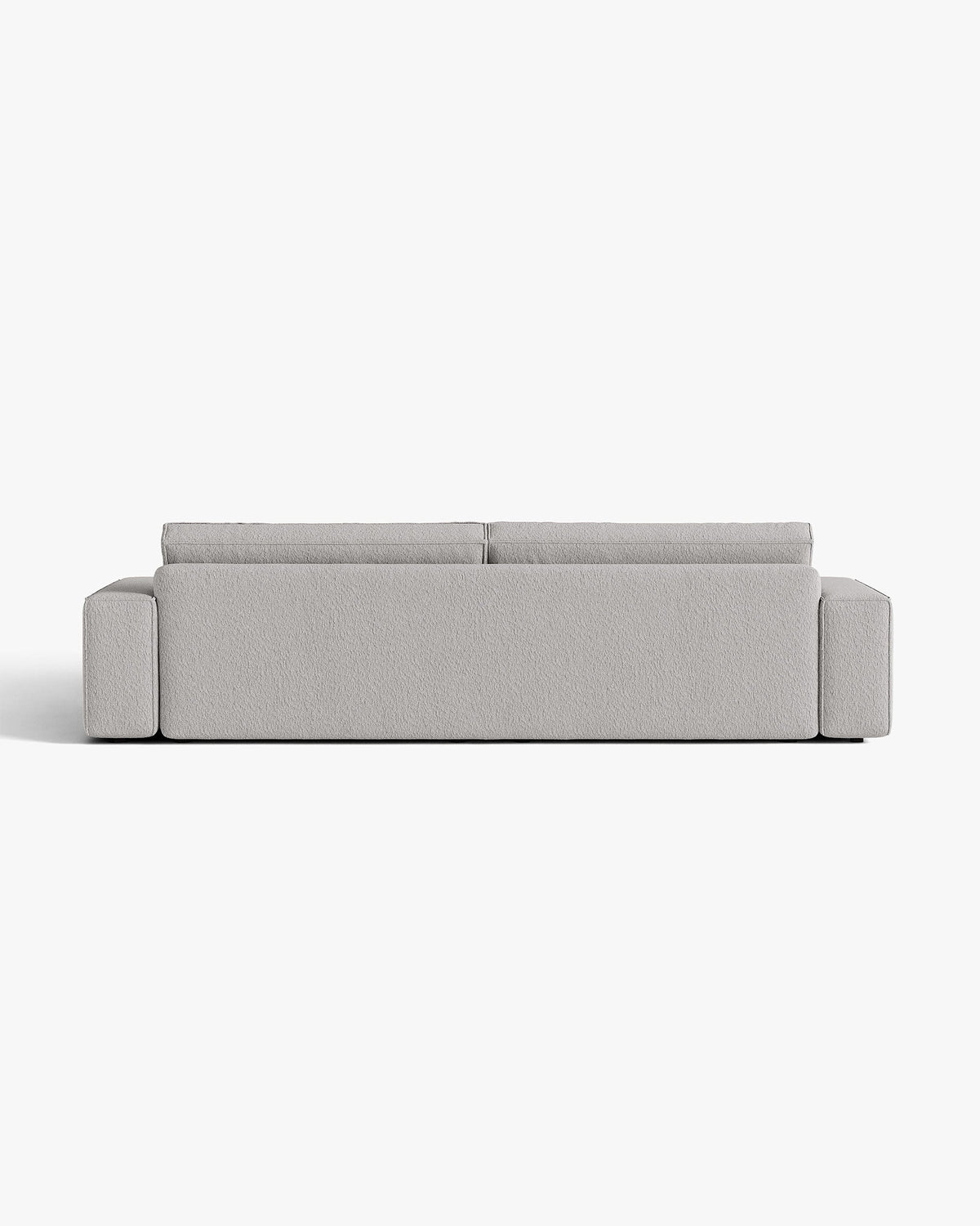 Sofa 3-osobowa z funkcją spania JODIE szary boucle