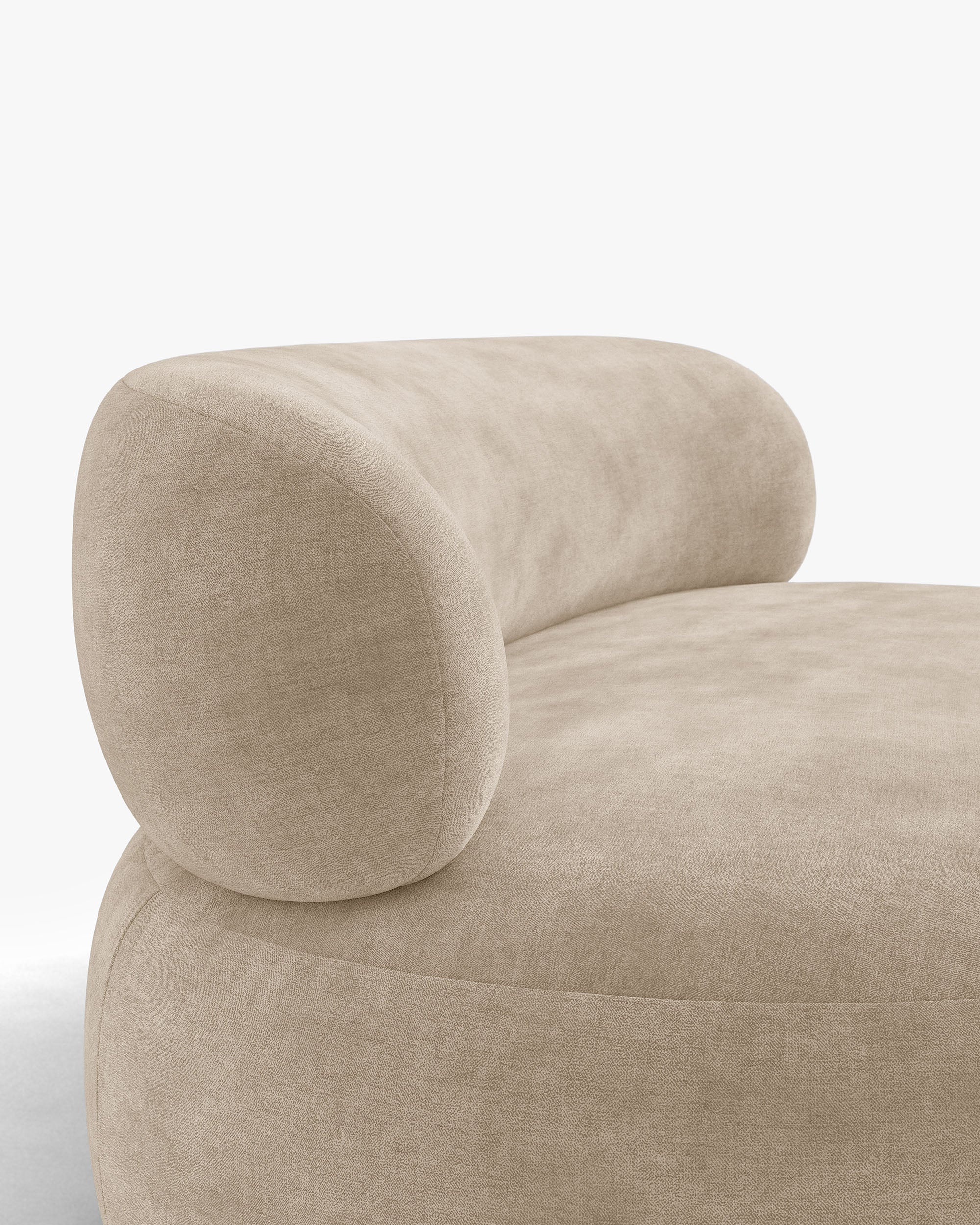 Sofa 3-osobowa AURA beżowy szenil
