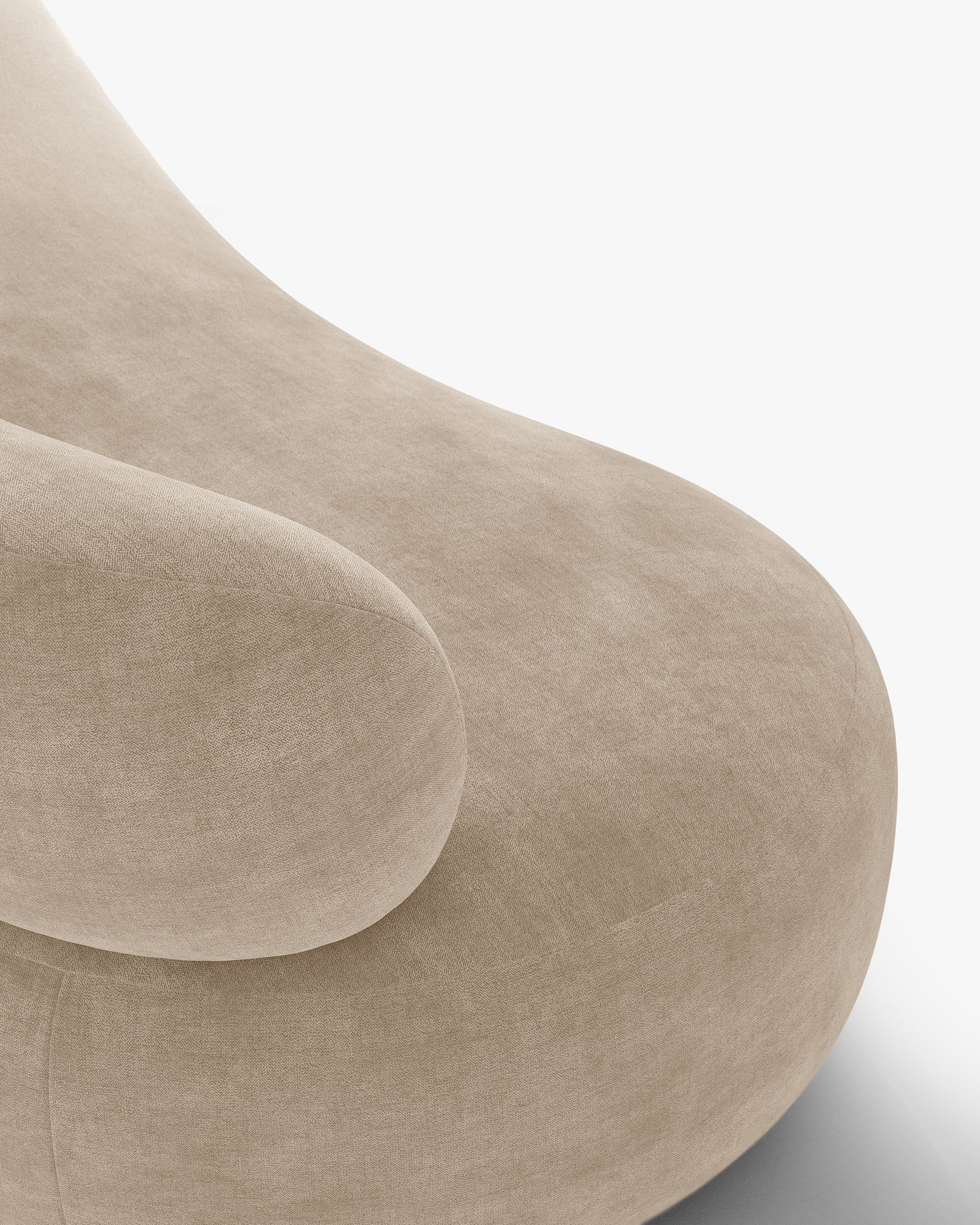 Sofa 3-osobowa AURA beżowy szenil