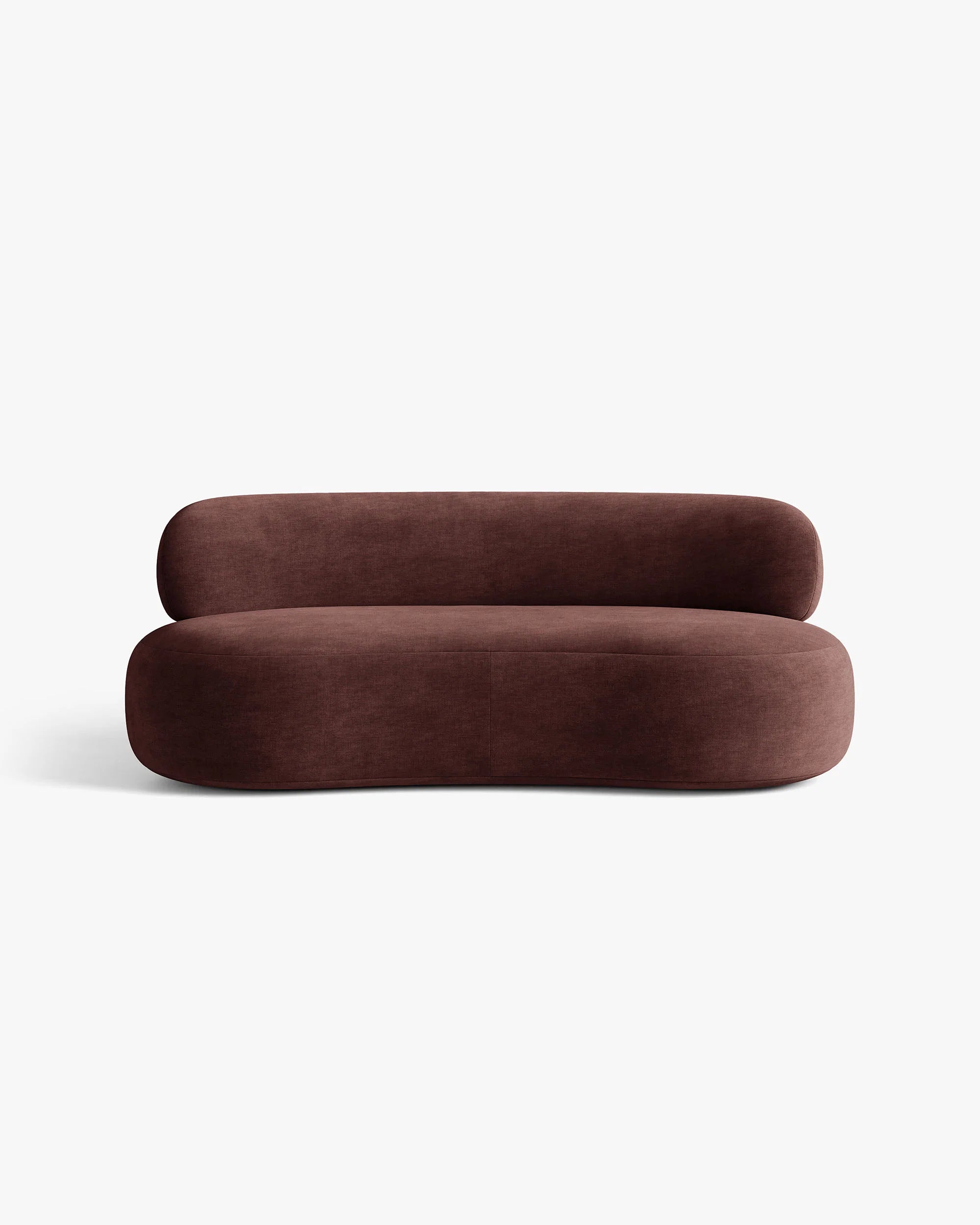 Sofa 3-osobowa AURA wiśniowy szenil