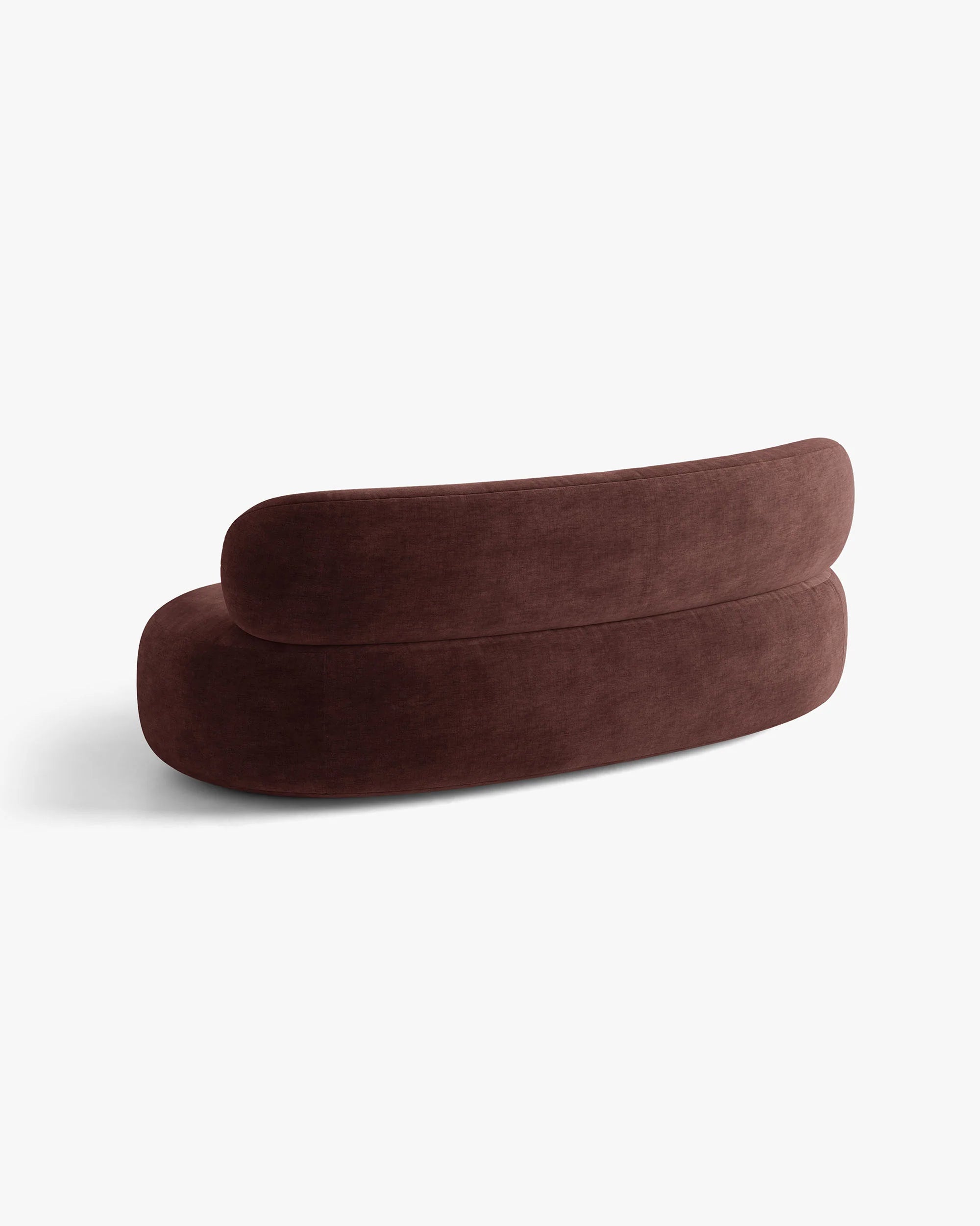 Sofa 3-osobowa AURA wiśniowy szenil