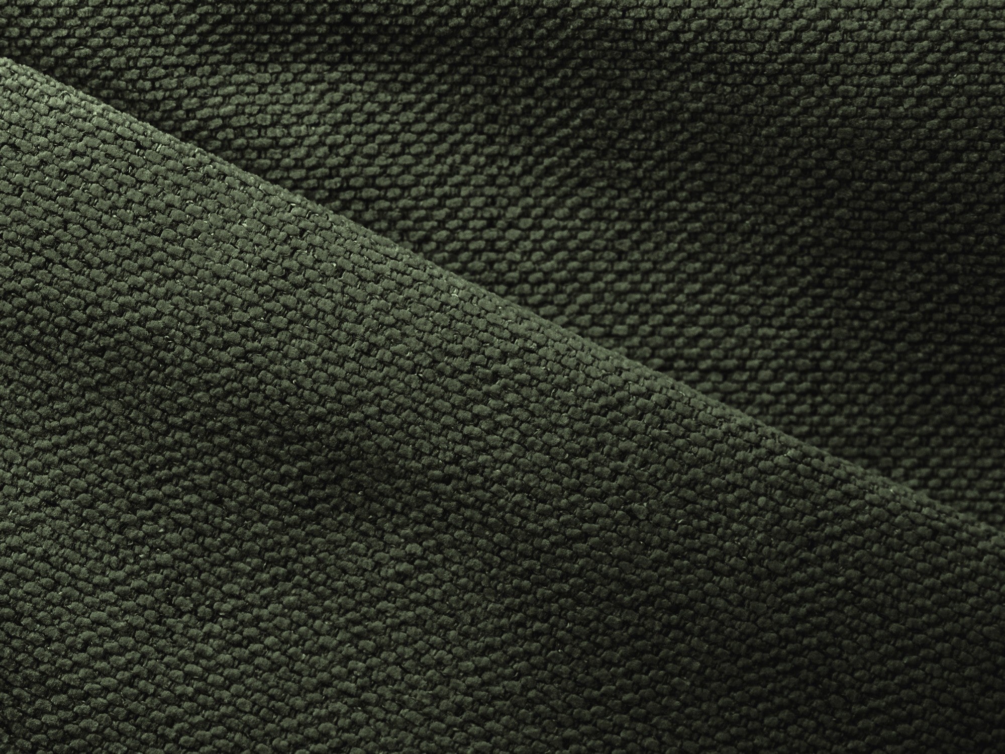 Panoramacouch mit Schlaffunktion NANEA olivgrün