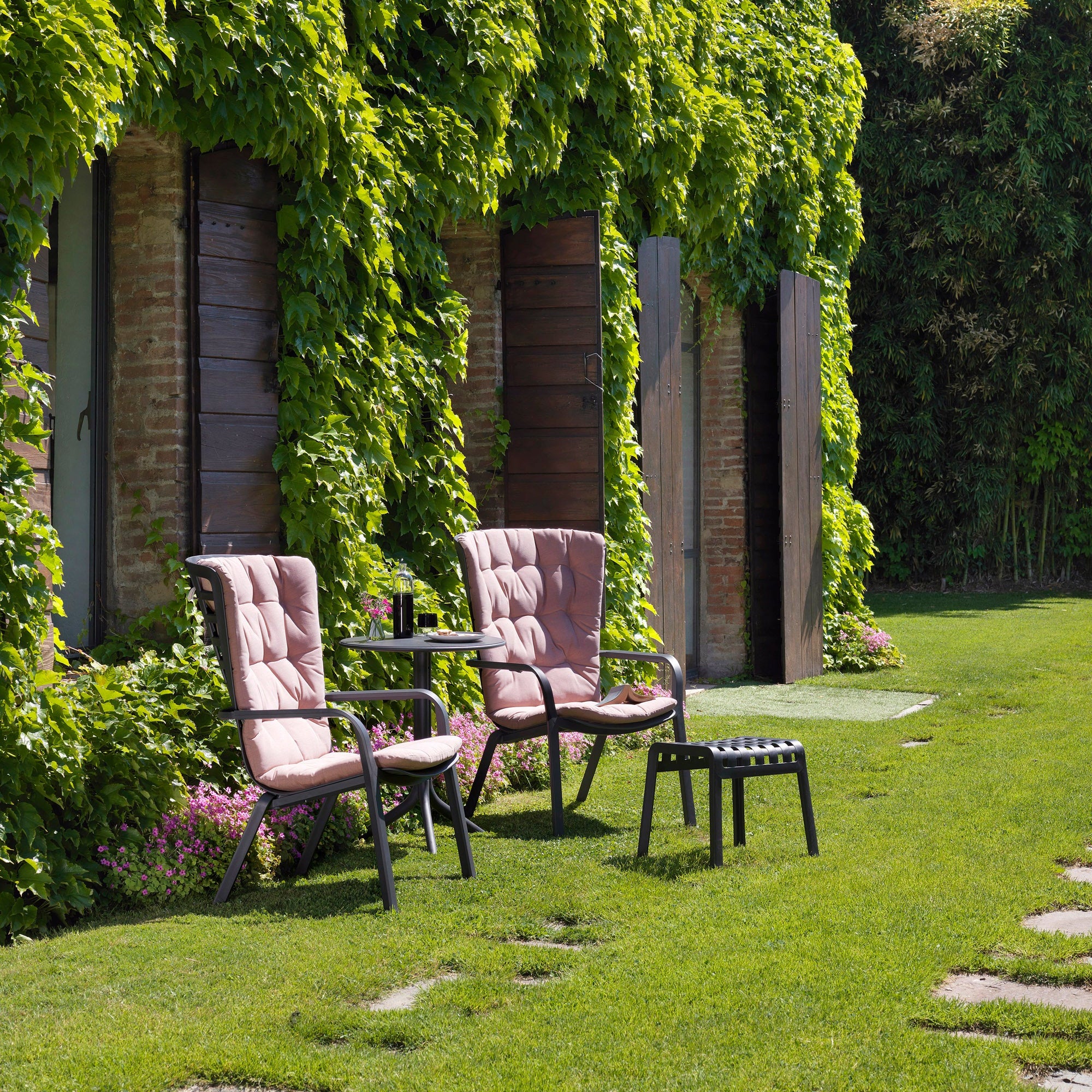 Podnóżek zewnętrzny POGGIO antracytowy