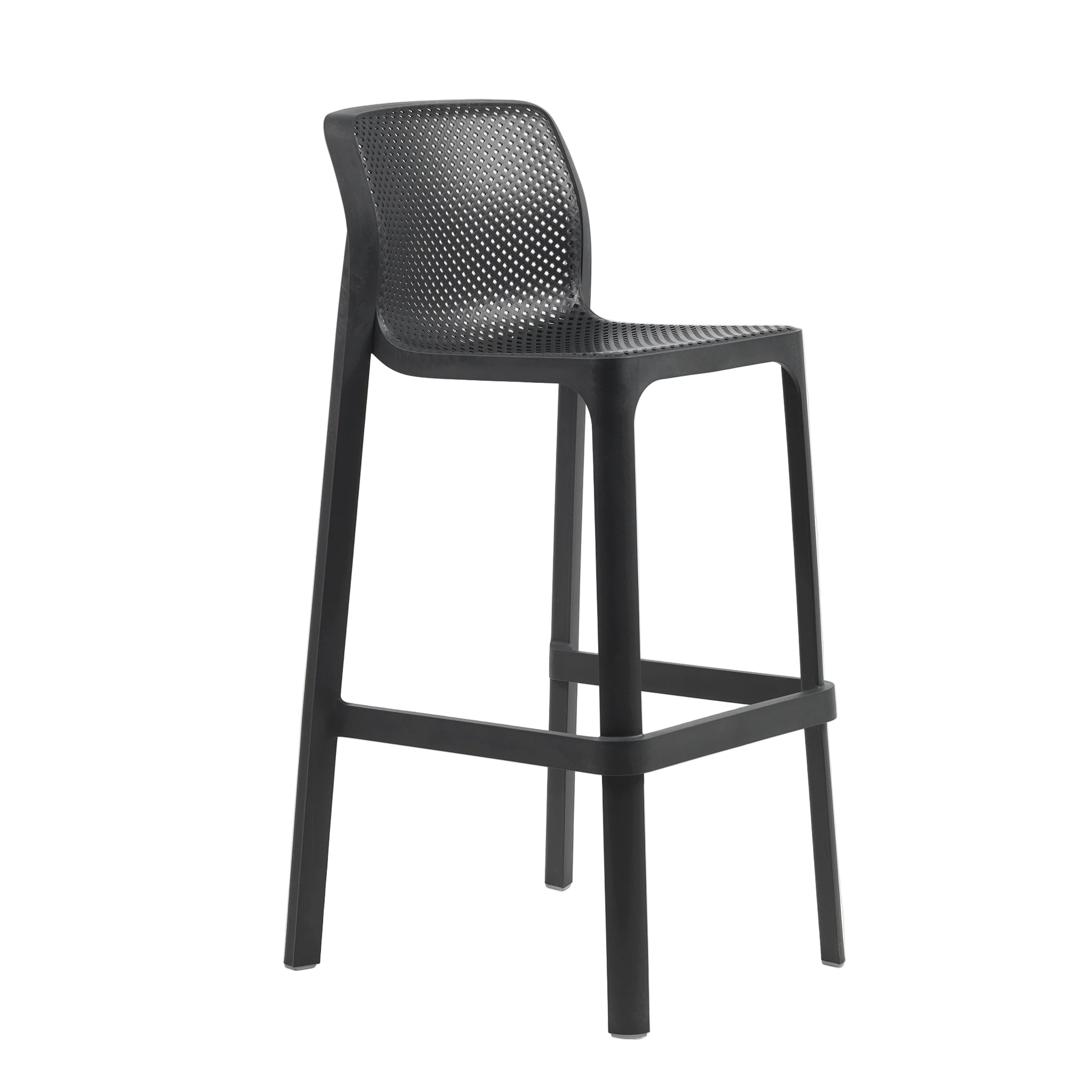 Outdoor Stool NET Anthracite