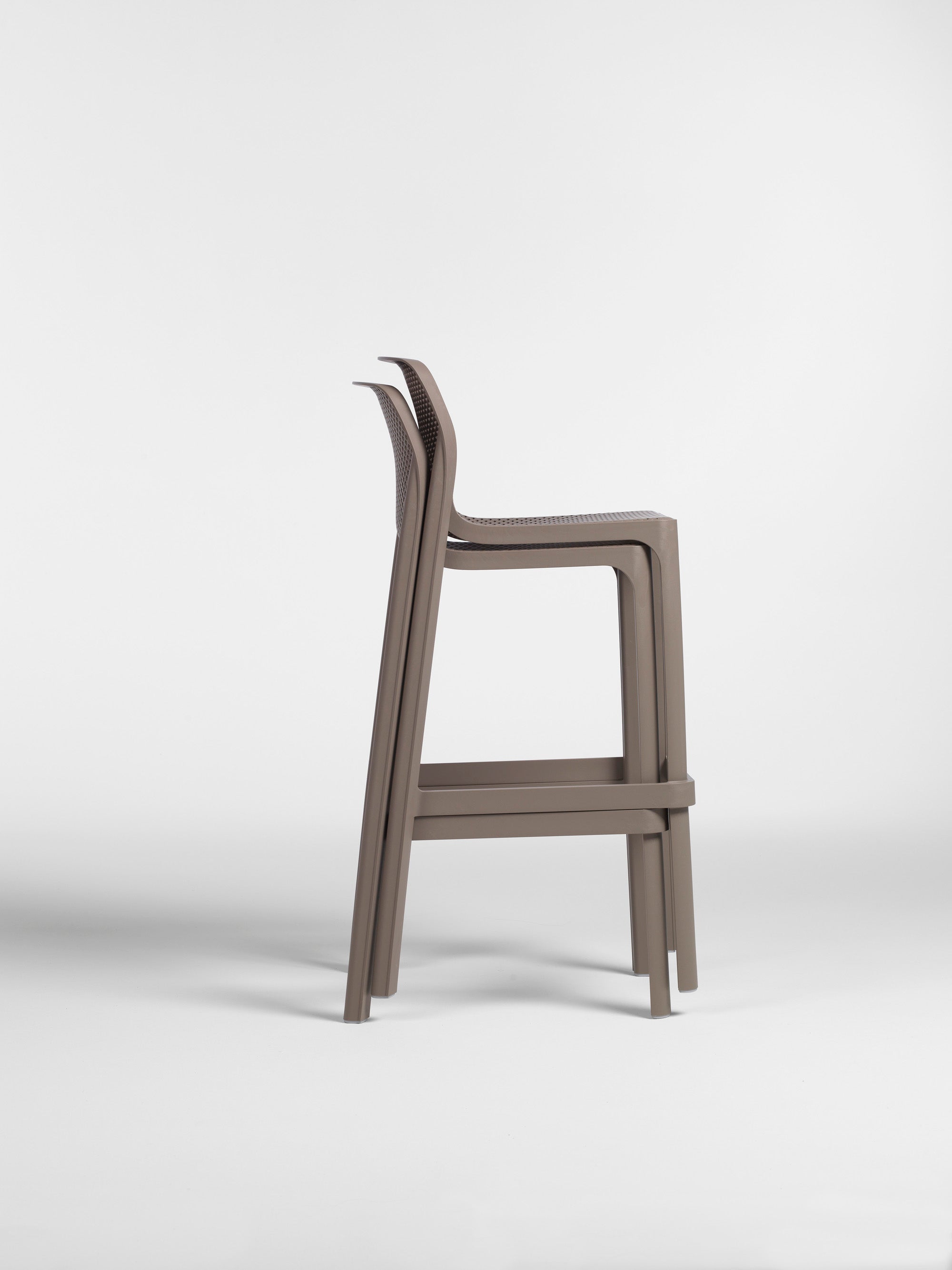 Outdoor Stool NET Anthracite