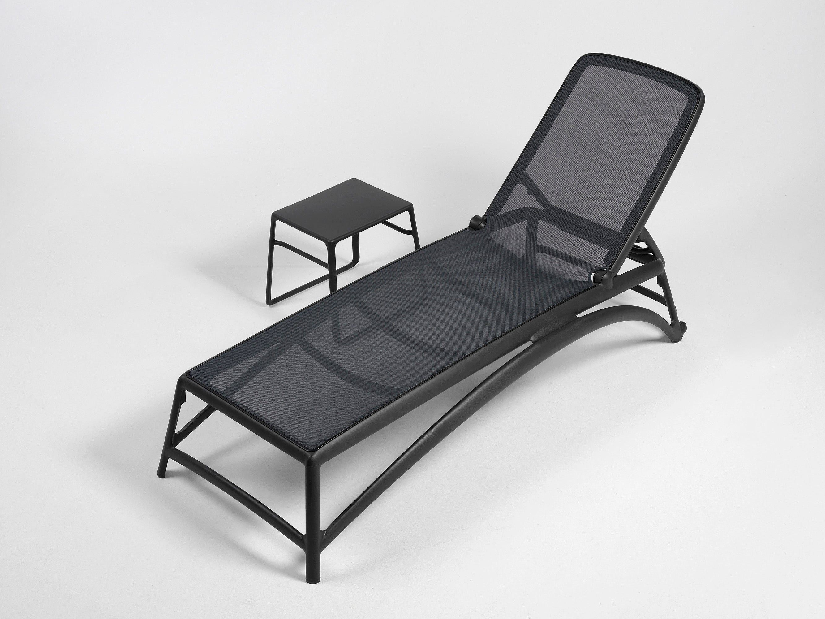 Outdoor Lounger ATLANTICO Anthracite
