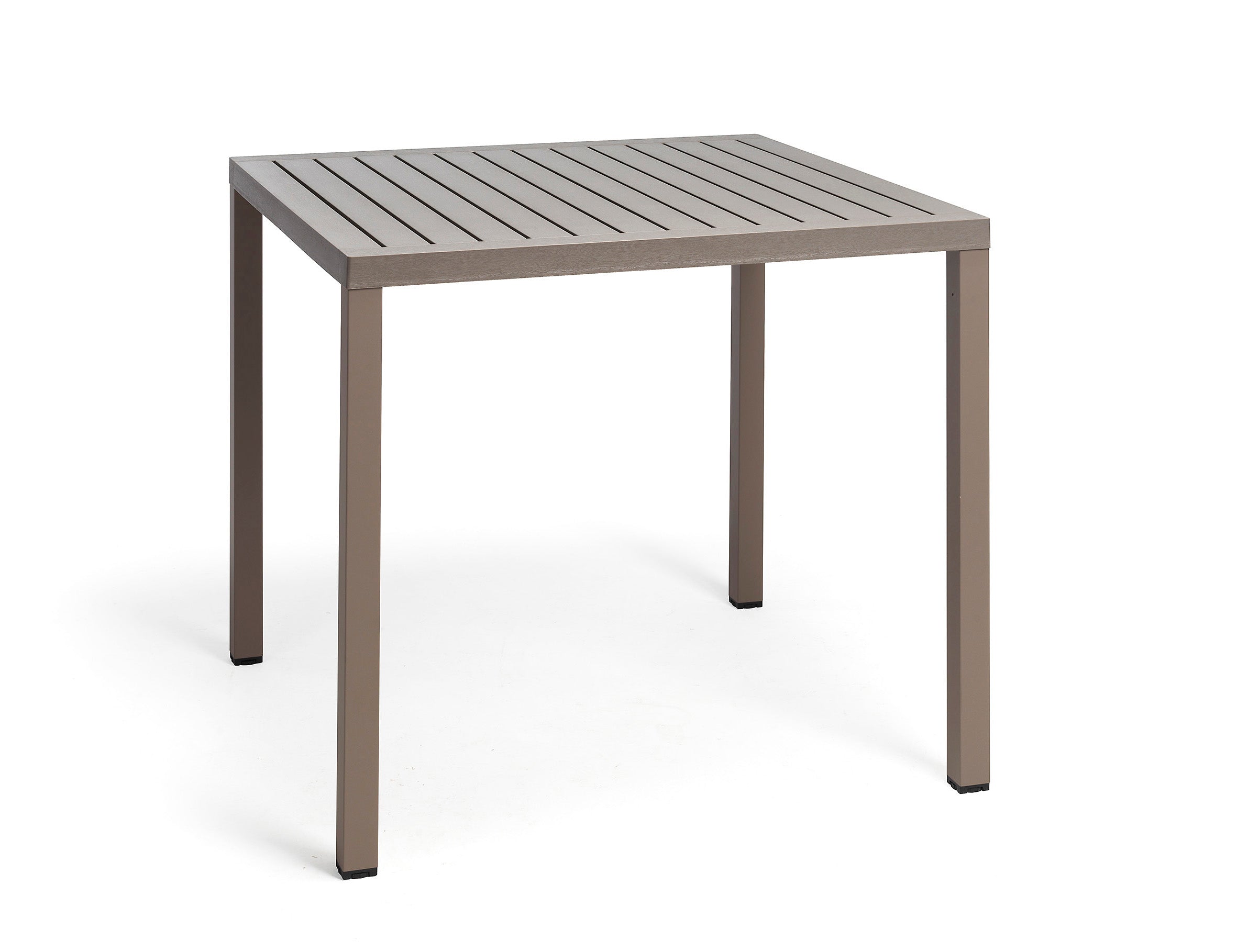 Stolik zewnętrzny kwadratowy CUBE taupe – Nardi