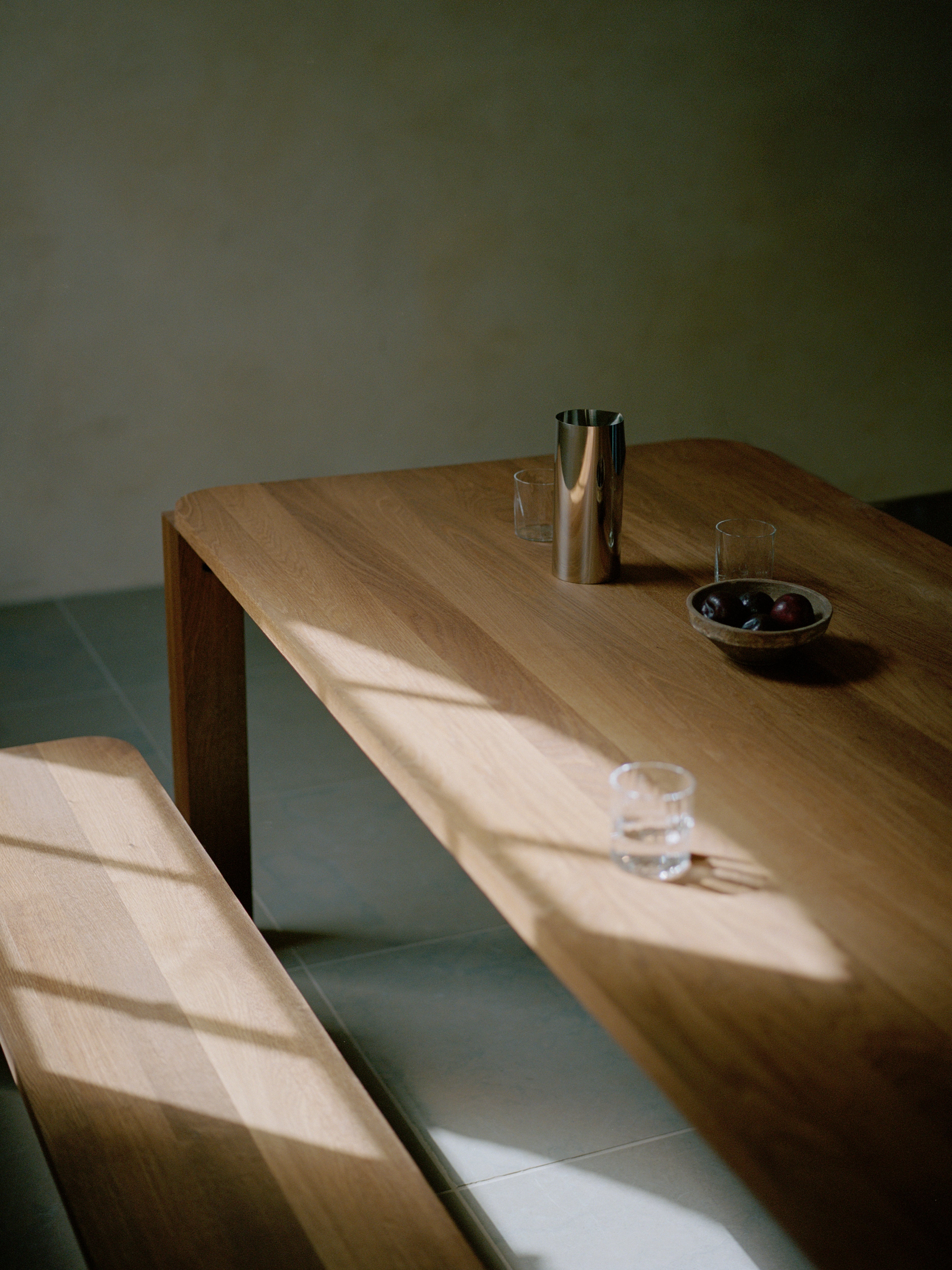 Ławka ATLAS dębowa