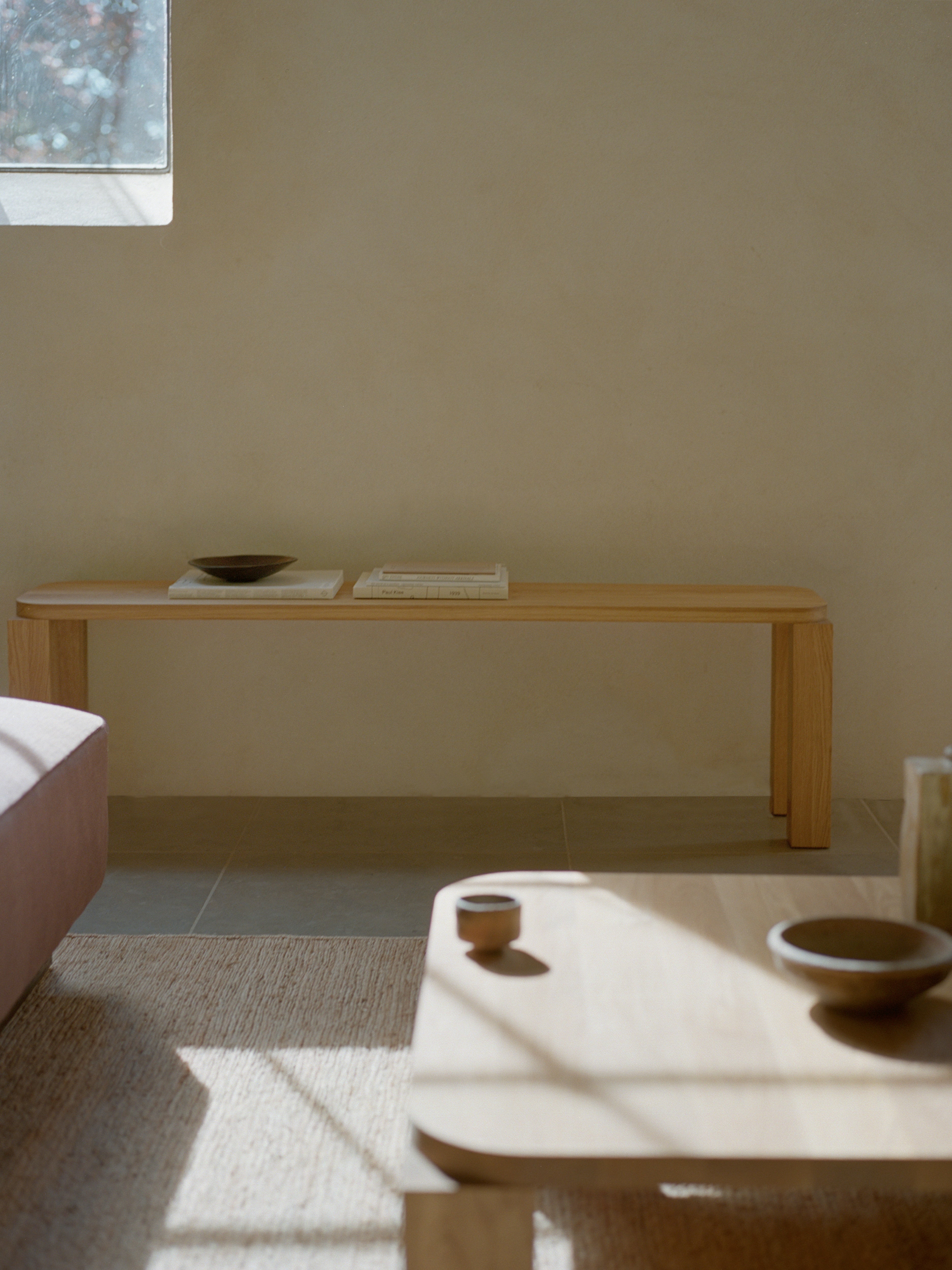 Ławka ATLAS dębowa