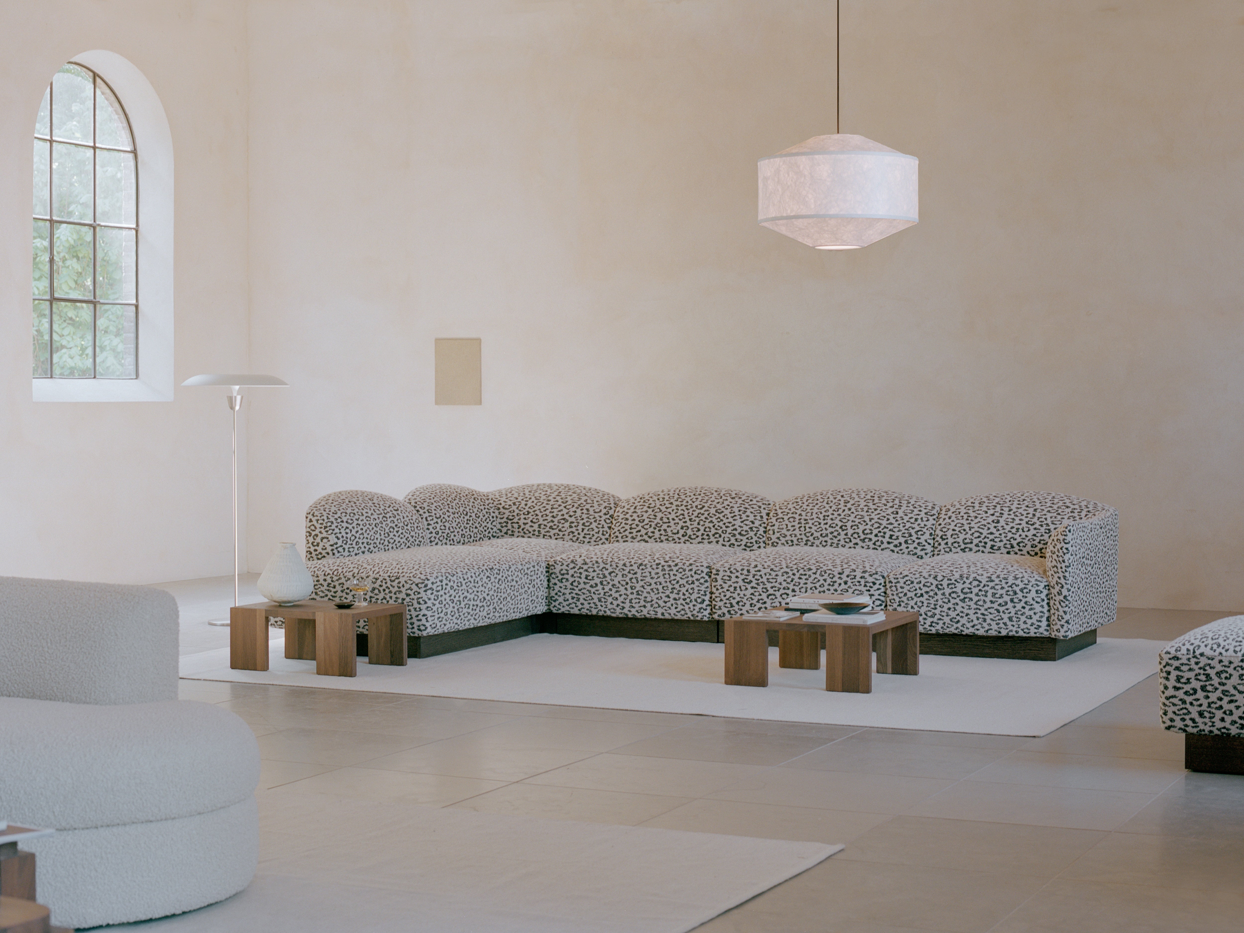 Modulares Sofa SHORE - personalisierbares Mittelelement