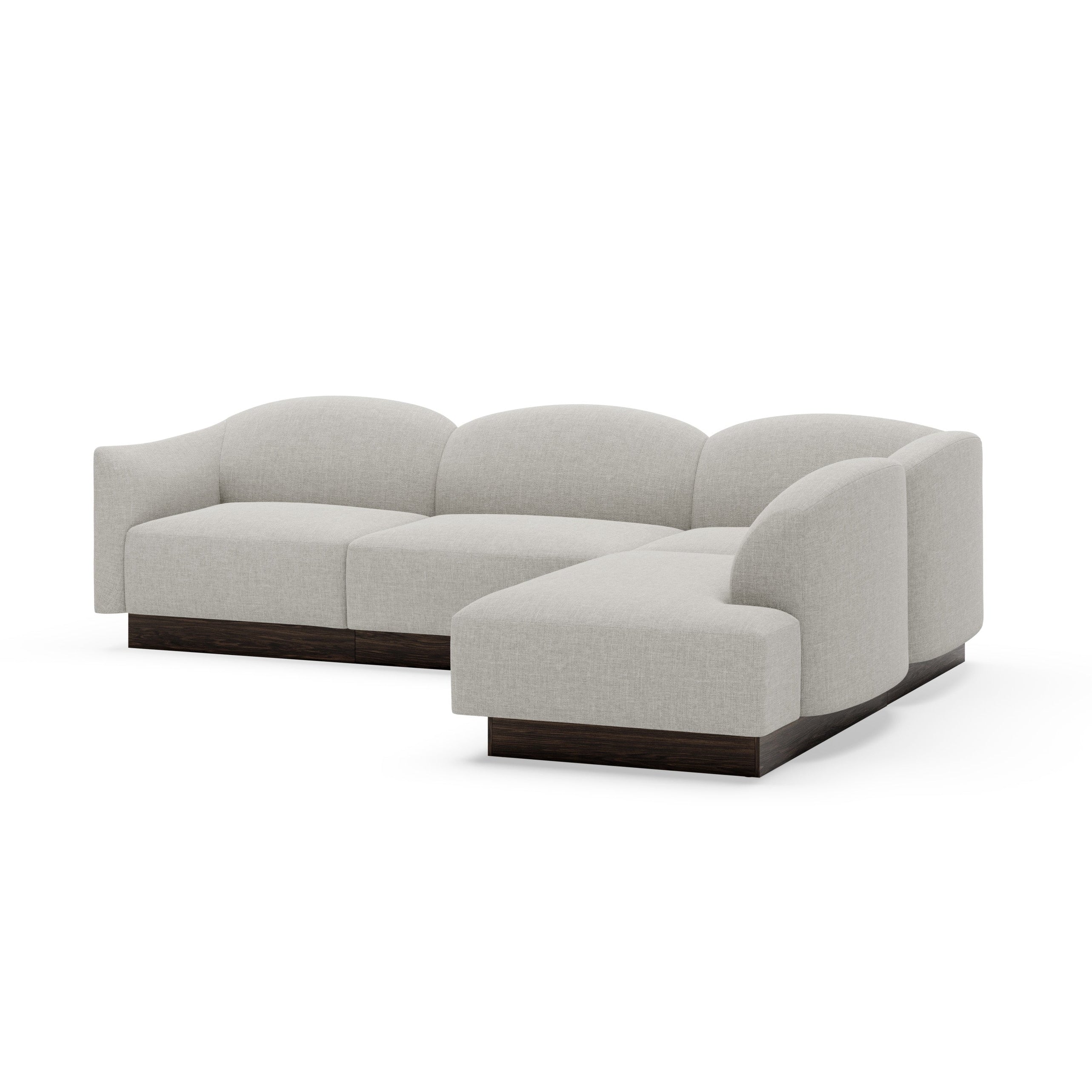 Modularer Ecksofa rechts SHORE personalisierbar