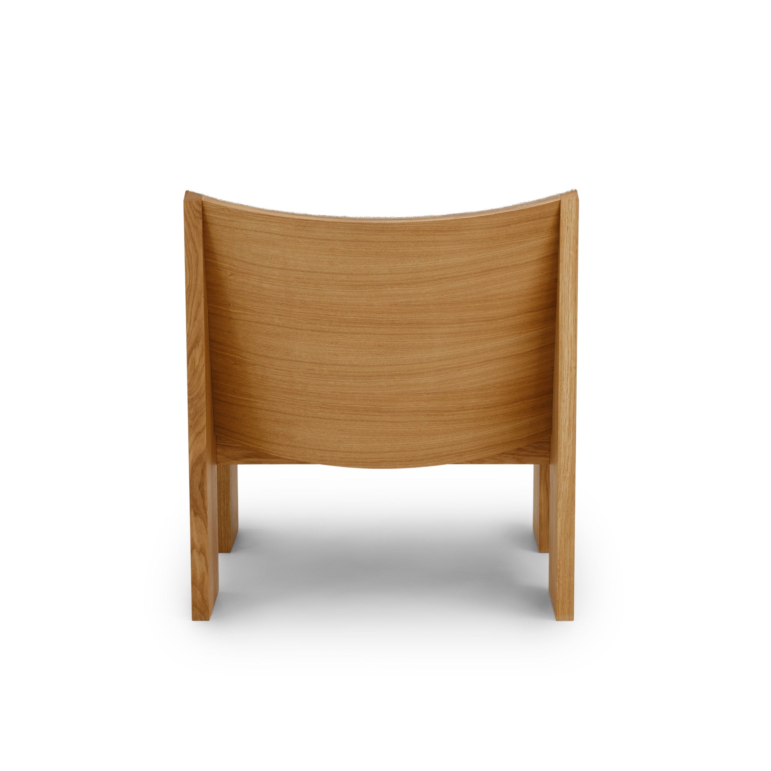 Tenon Romo Ruskin Quill Beige armchair with an oak base