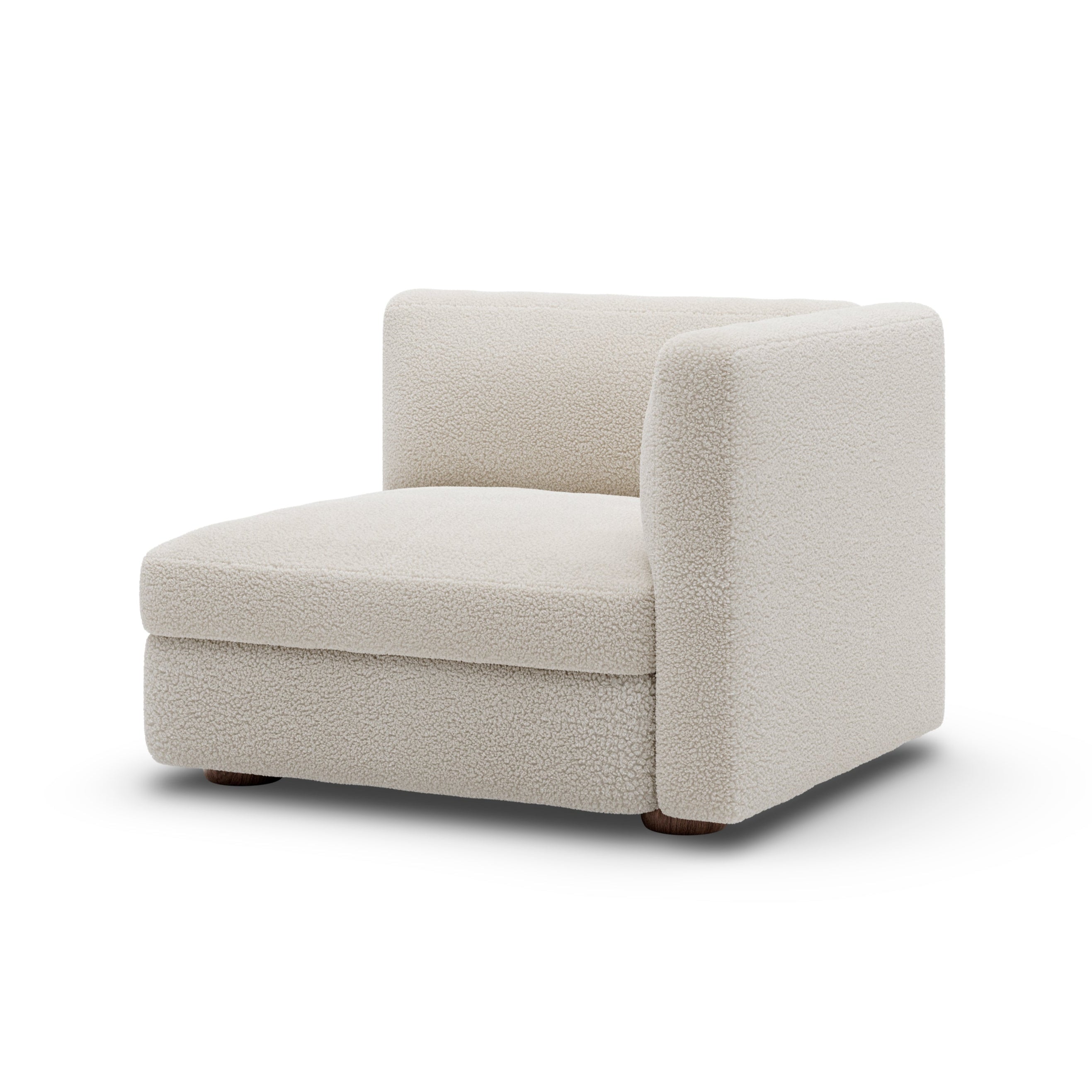 Sofa modułowa CODA - element końcowy prawostronny tapicerowany
