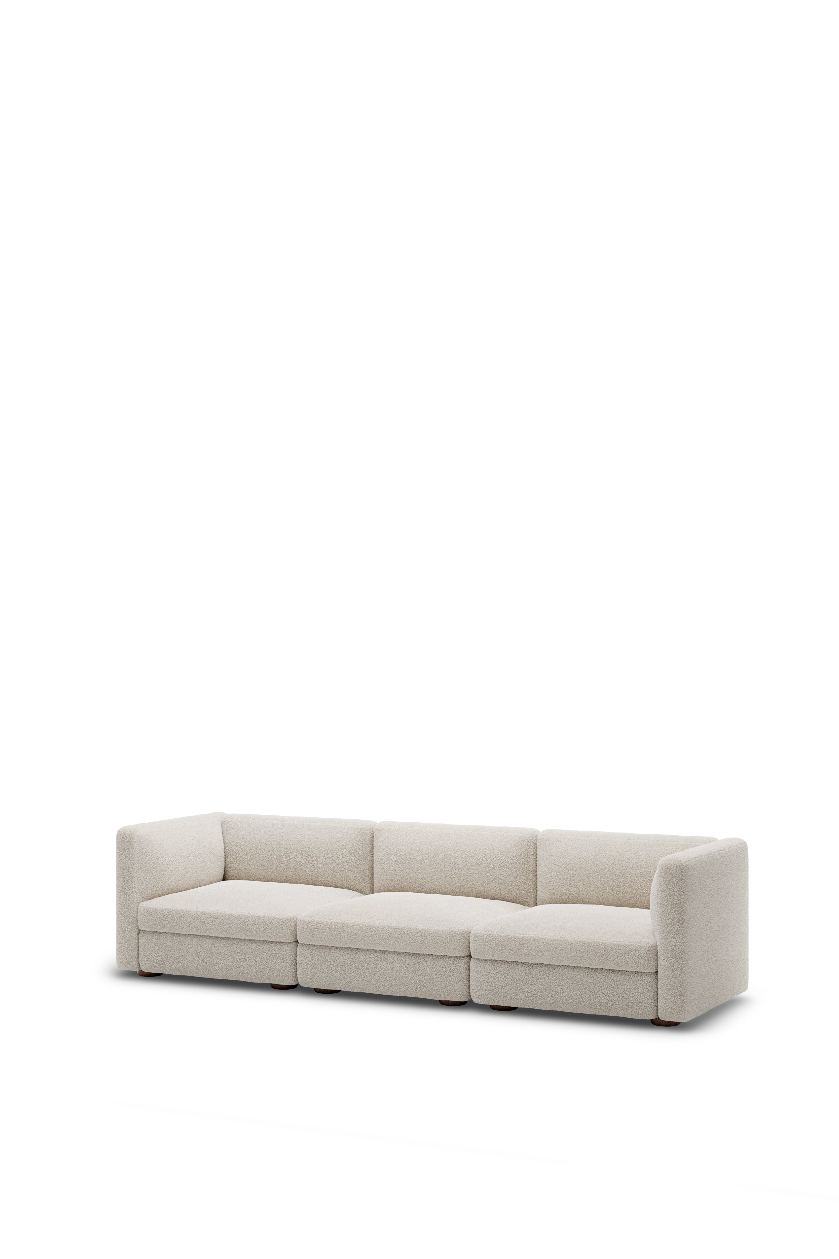 Sofa modułowa CODA - element końcowy prawostronny tapicerowany