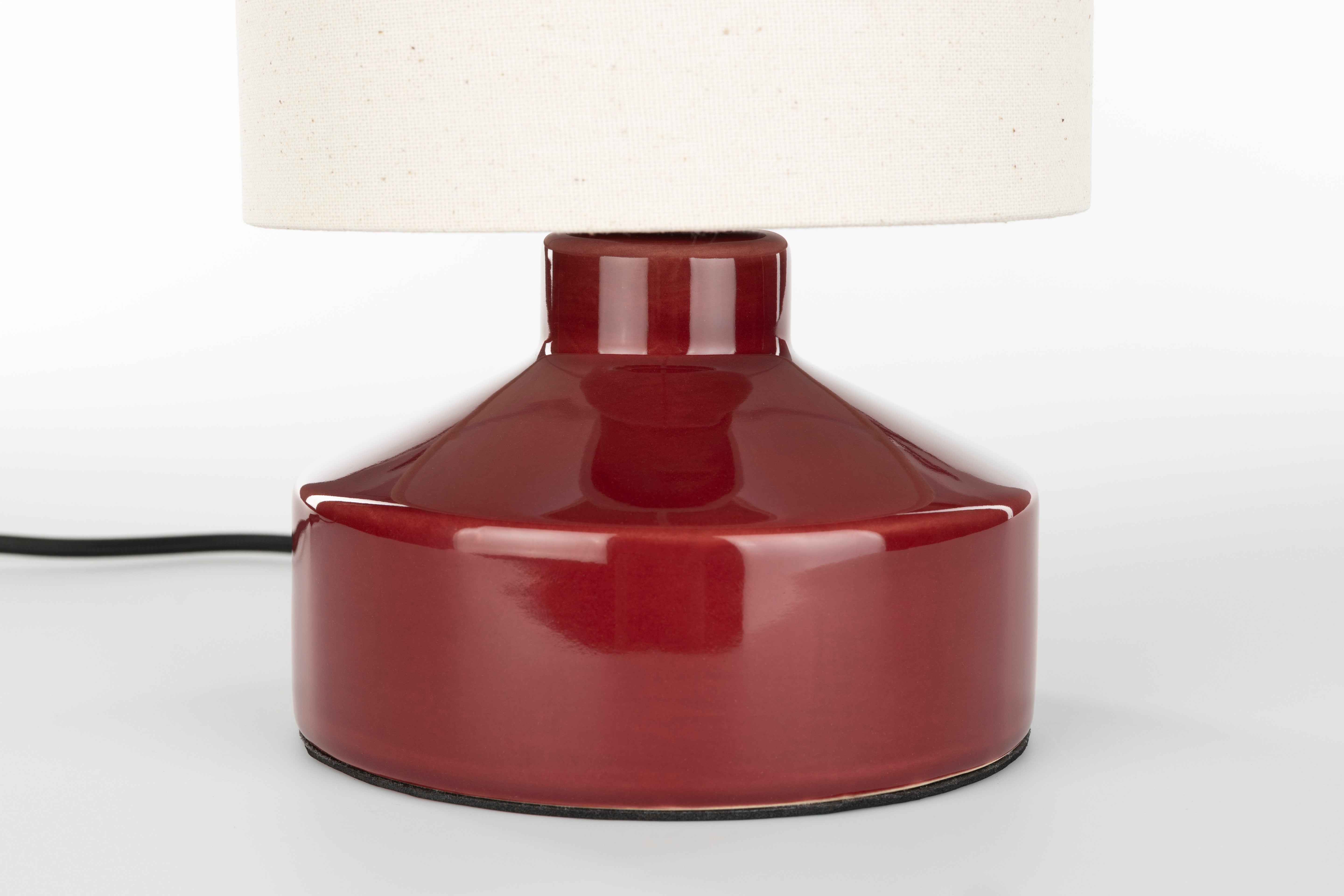 Lampa stołowa NOOK bordowy