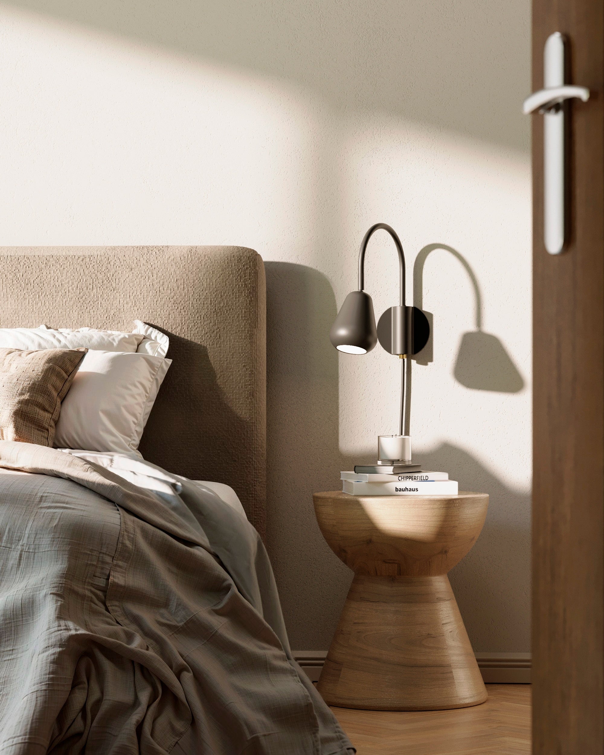 Lampa ścienna regulowana ANOLI czarny