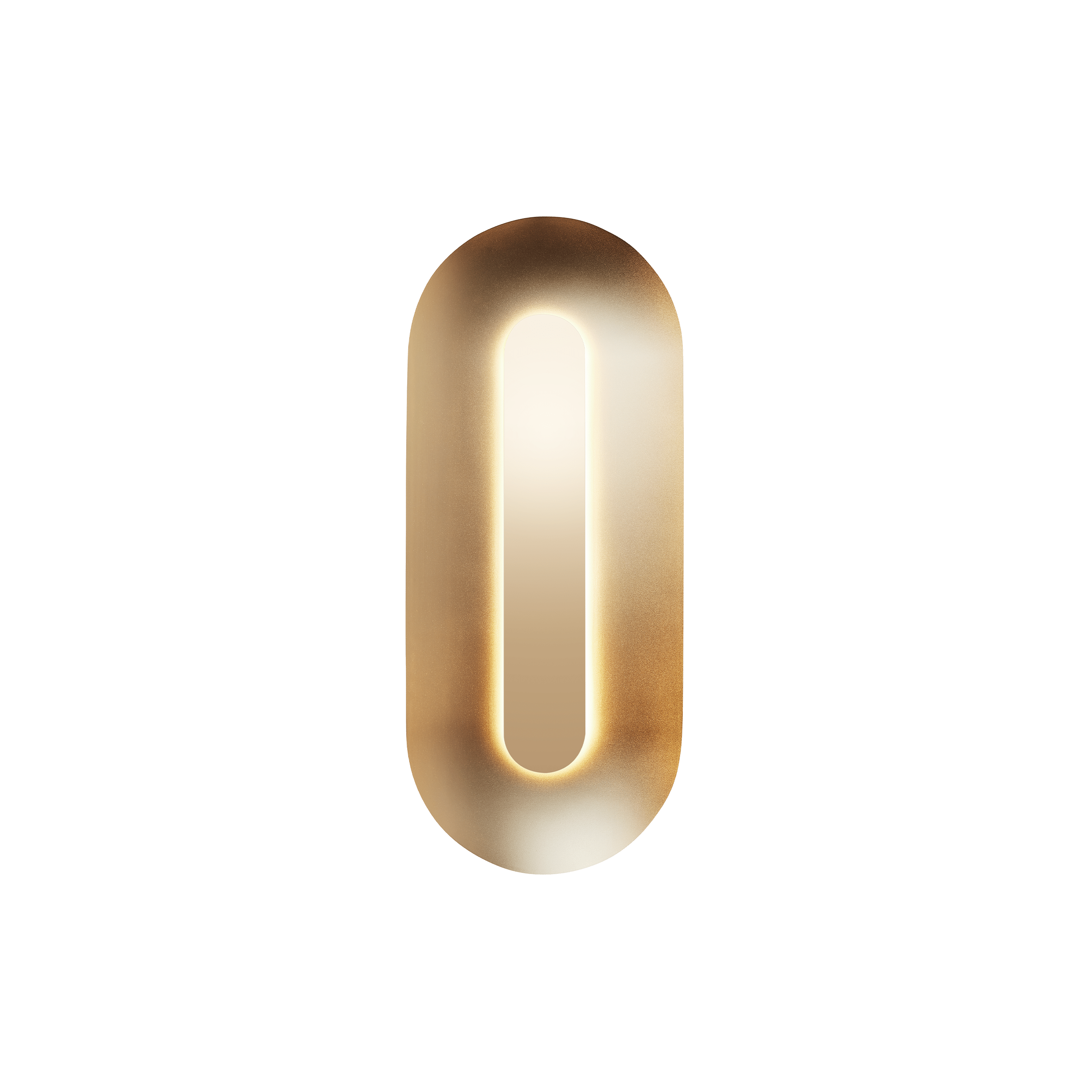 Lampa ścienna SASI mosiężny