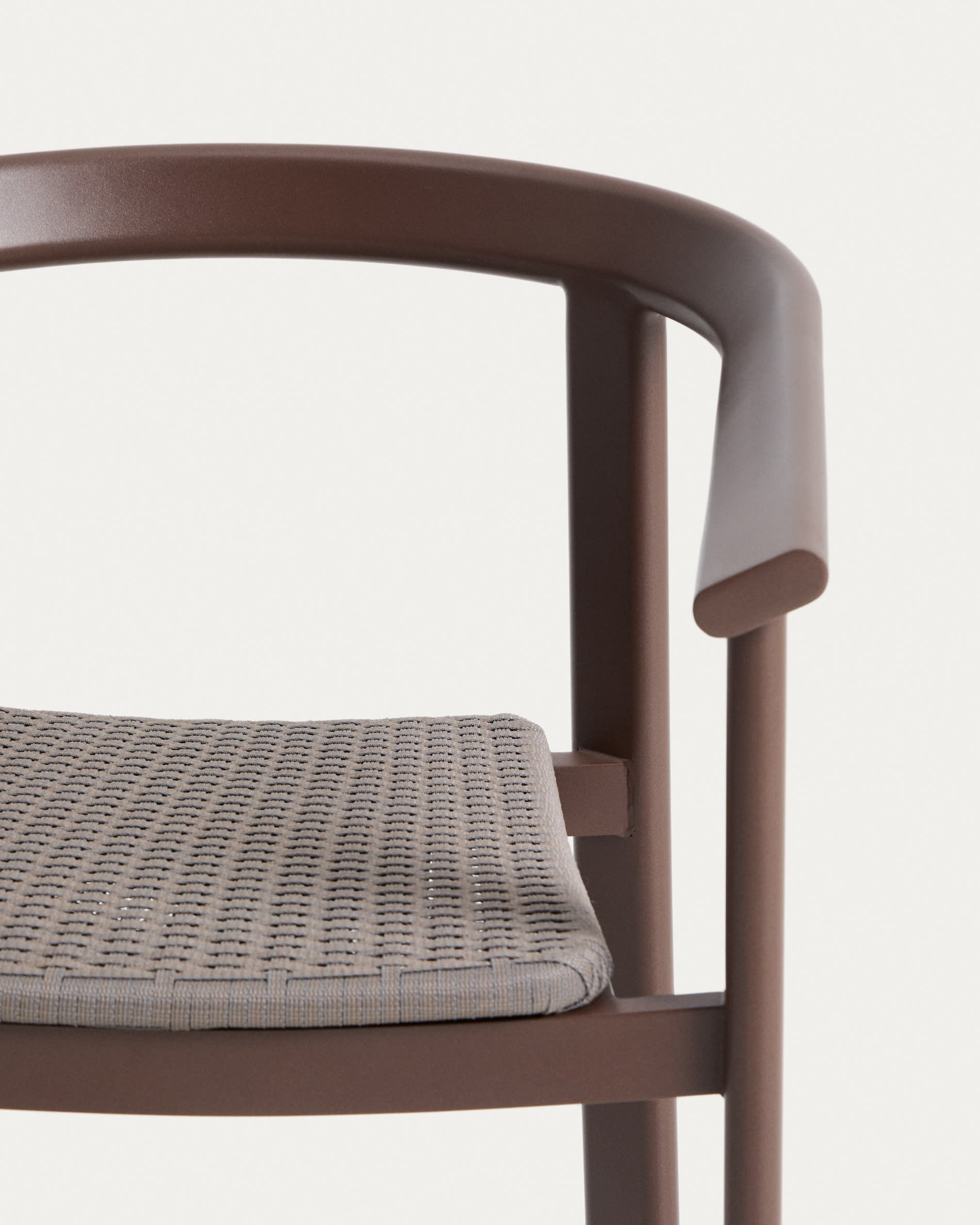 Krzesło ogrodowe ERICE brązowy