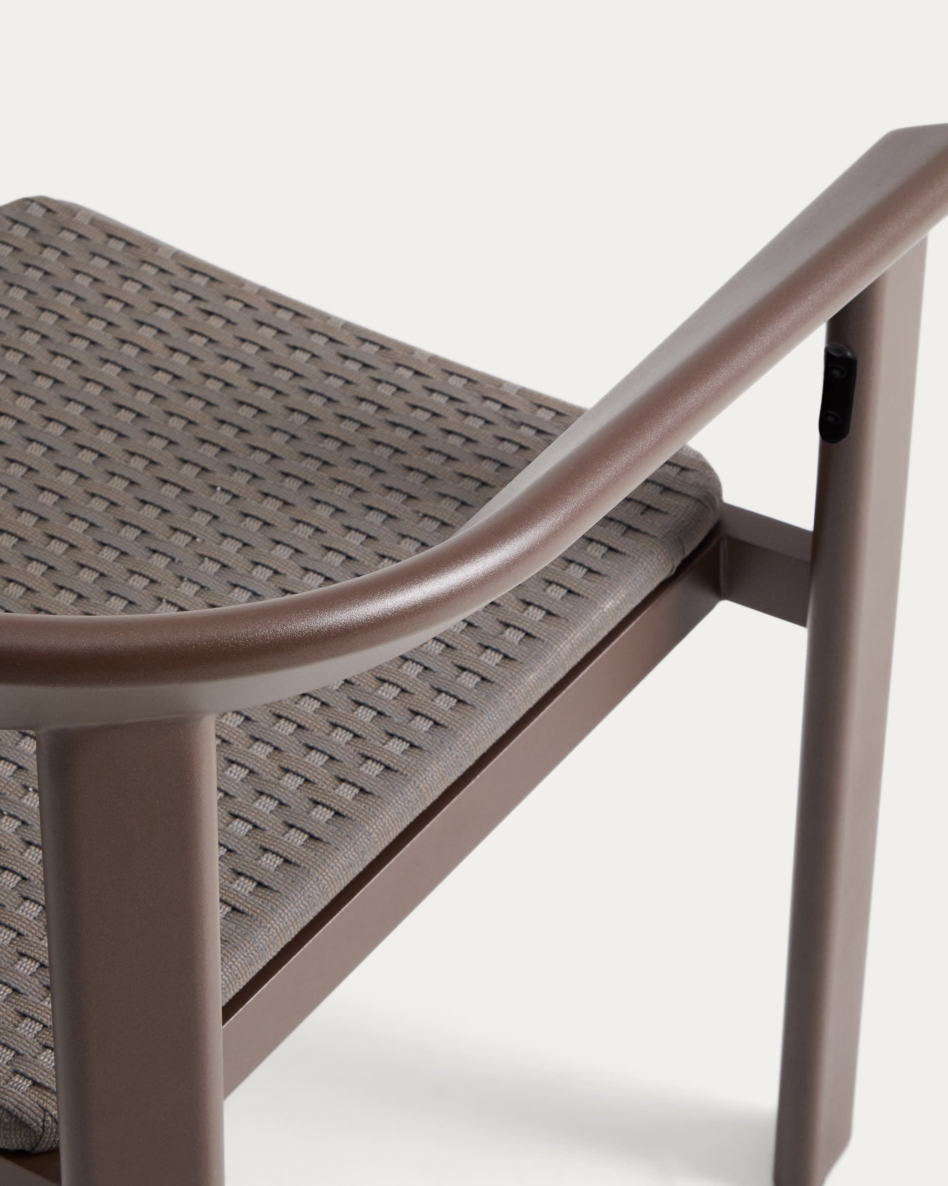 Krzesło ogrodowe ERICE brązowy