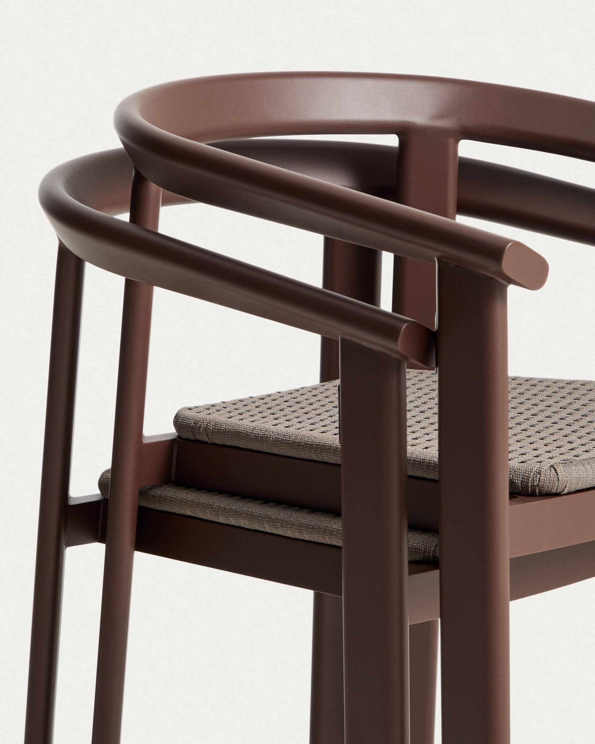 Krzesło ogrodowe ERICE brązowy