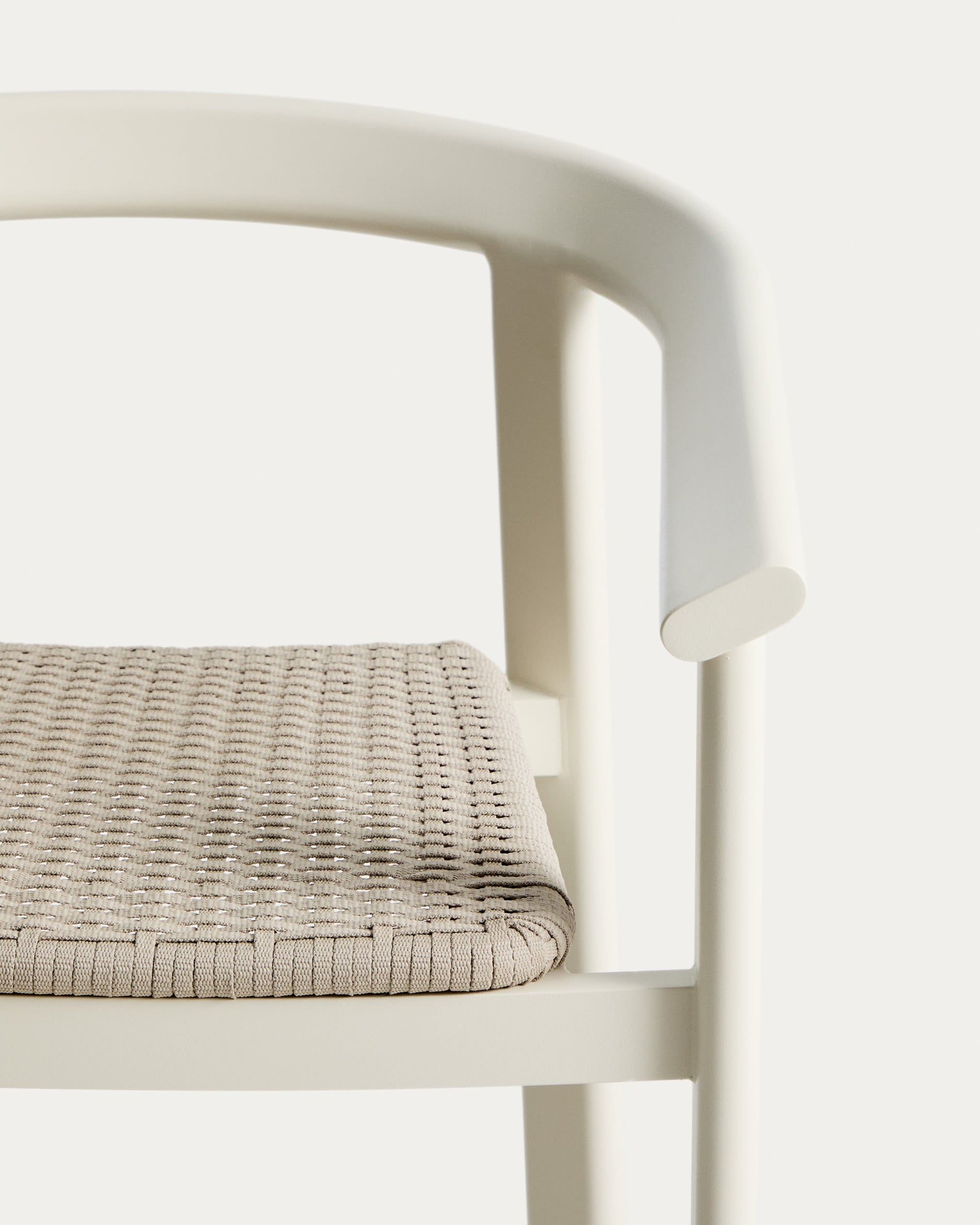 ERICE Ecru Garden Stool