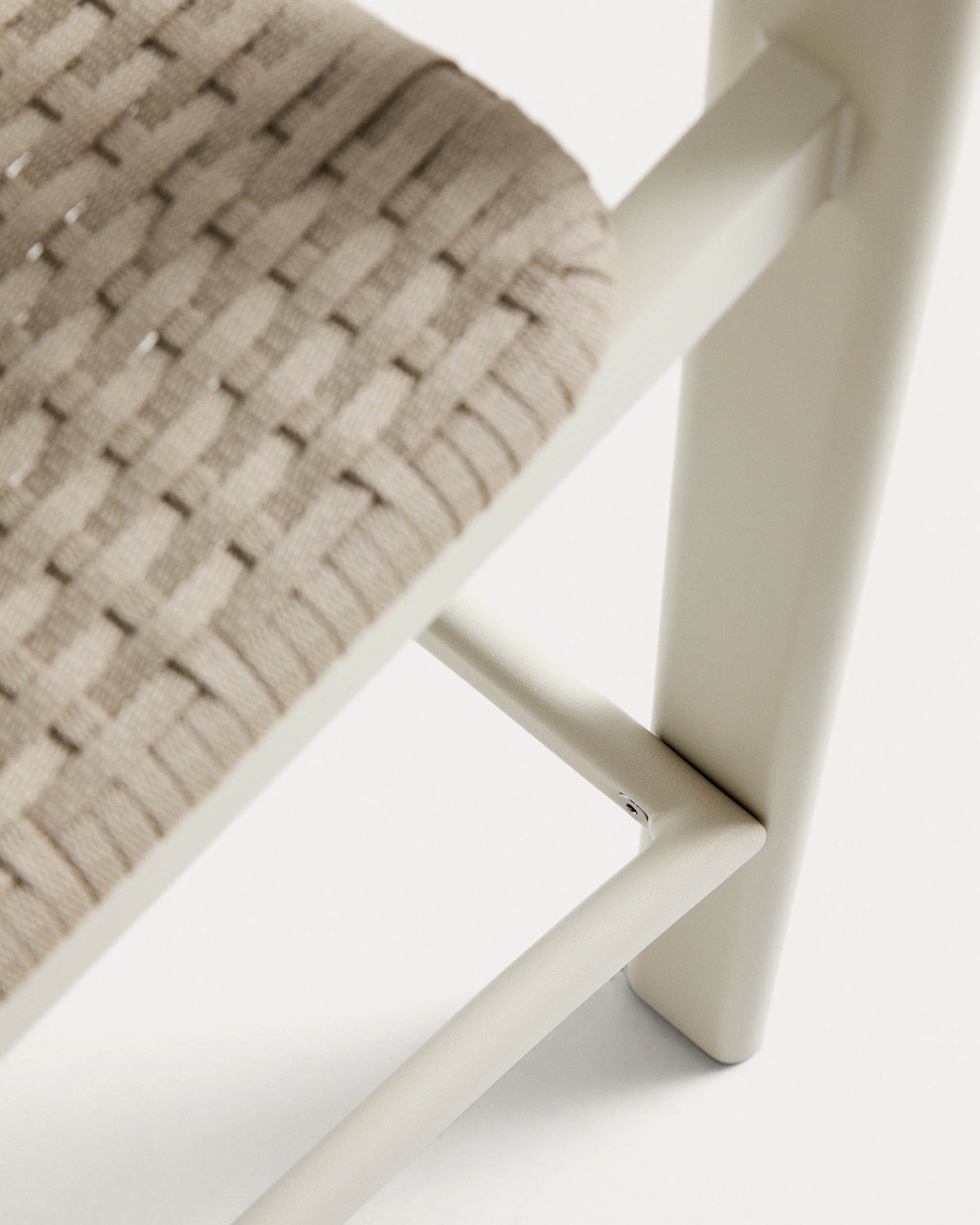 ERICE Ecru Garden Stool