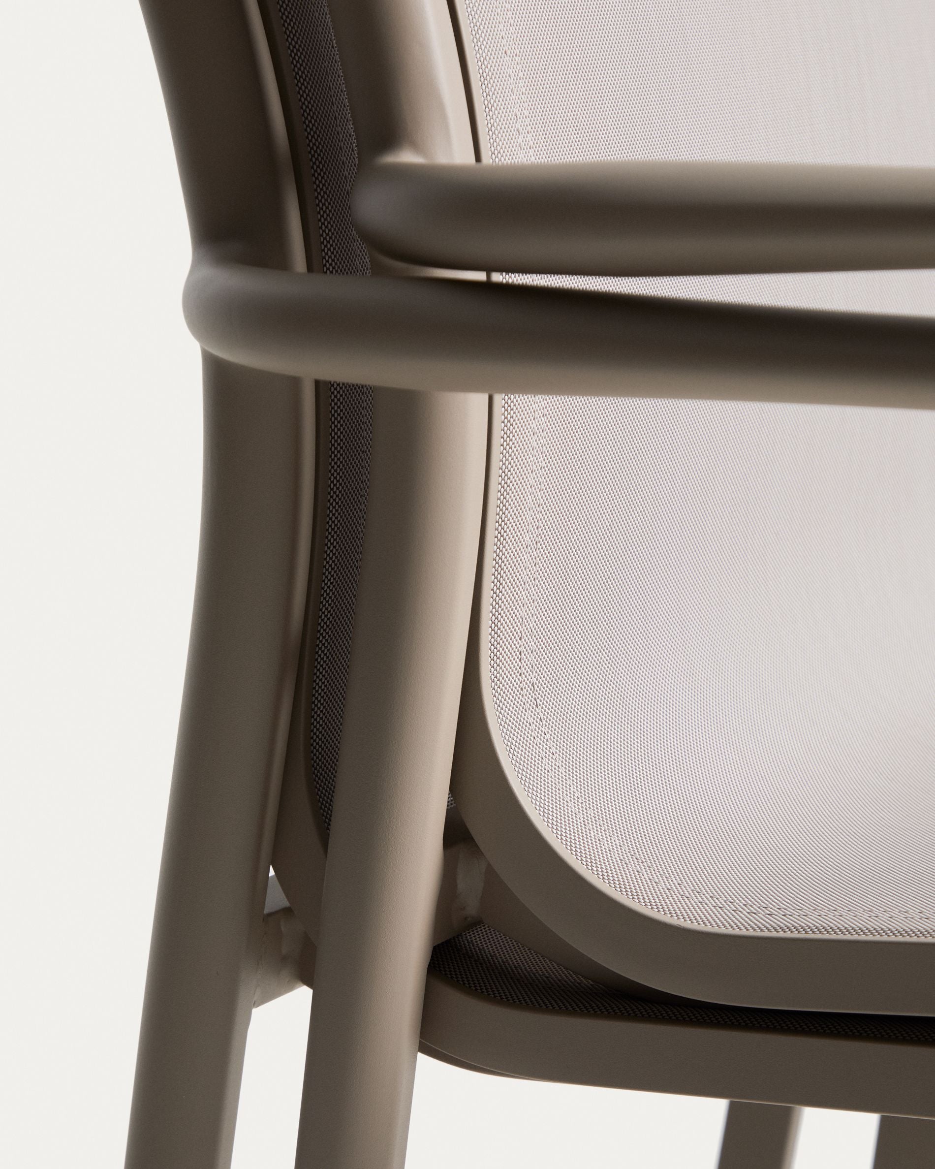 LURI taupe garden chair