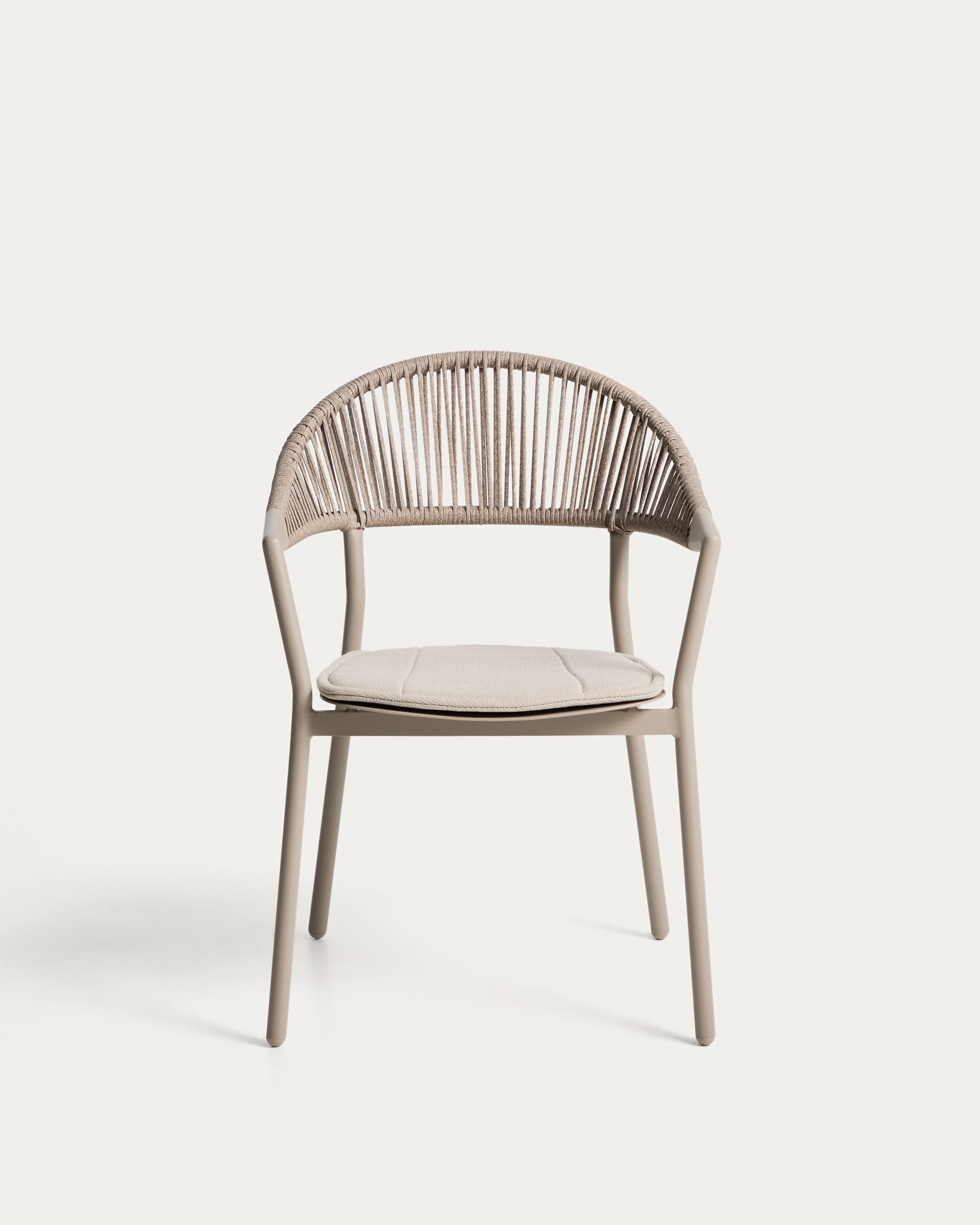 Krzesło ogrodowe ALIMIA taupe