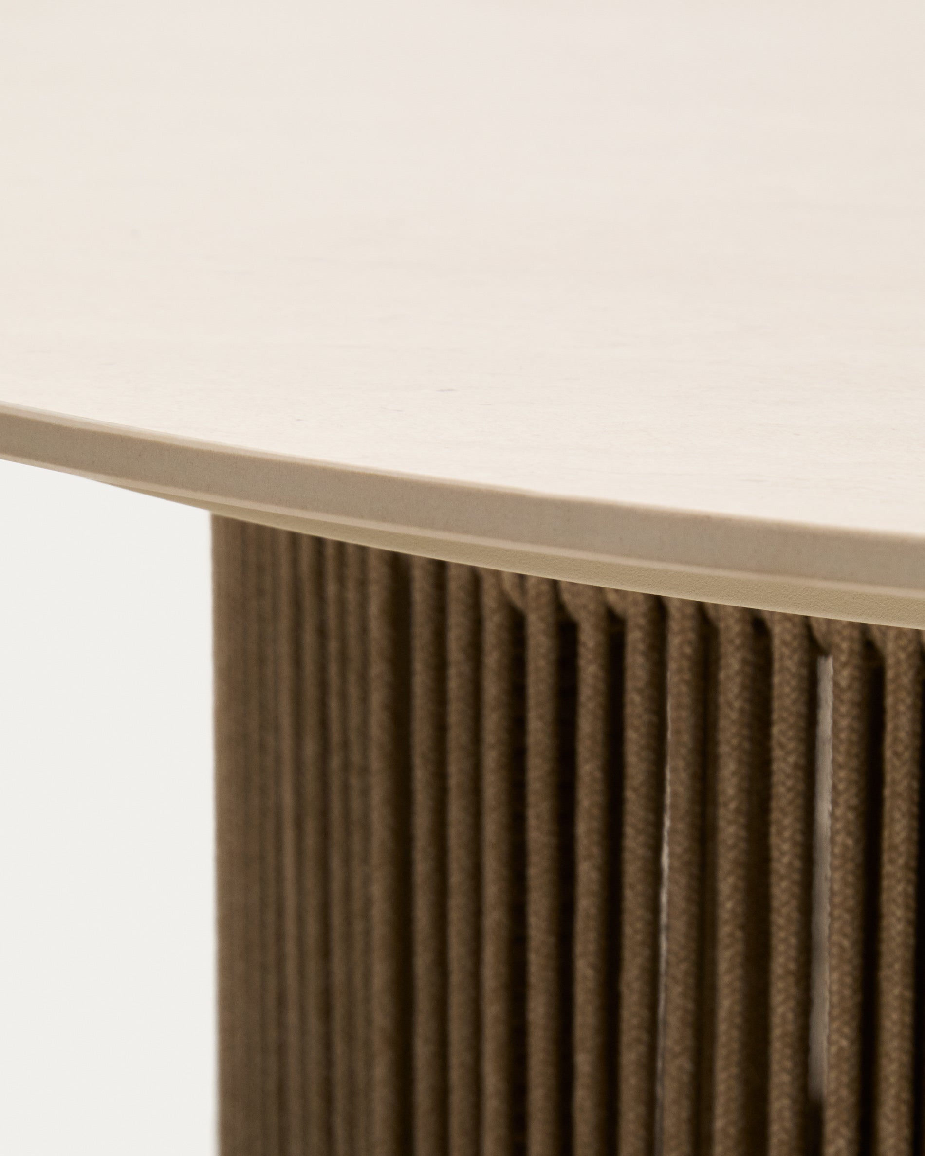 OROSEI ecru garden coffee table with beige