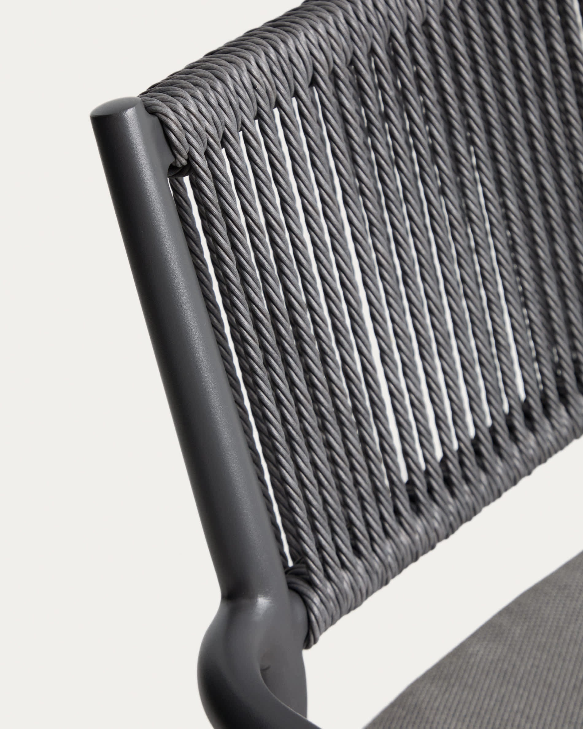 Krzesło ogrodowe ARGASI grafitowy