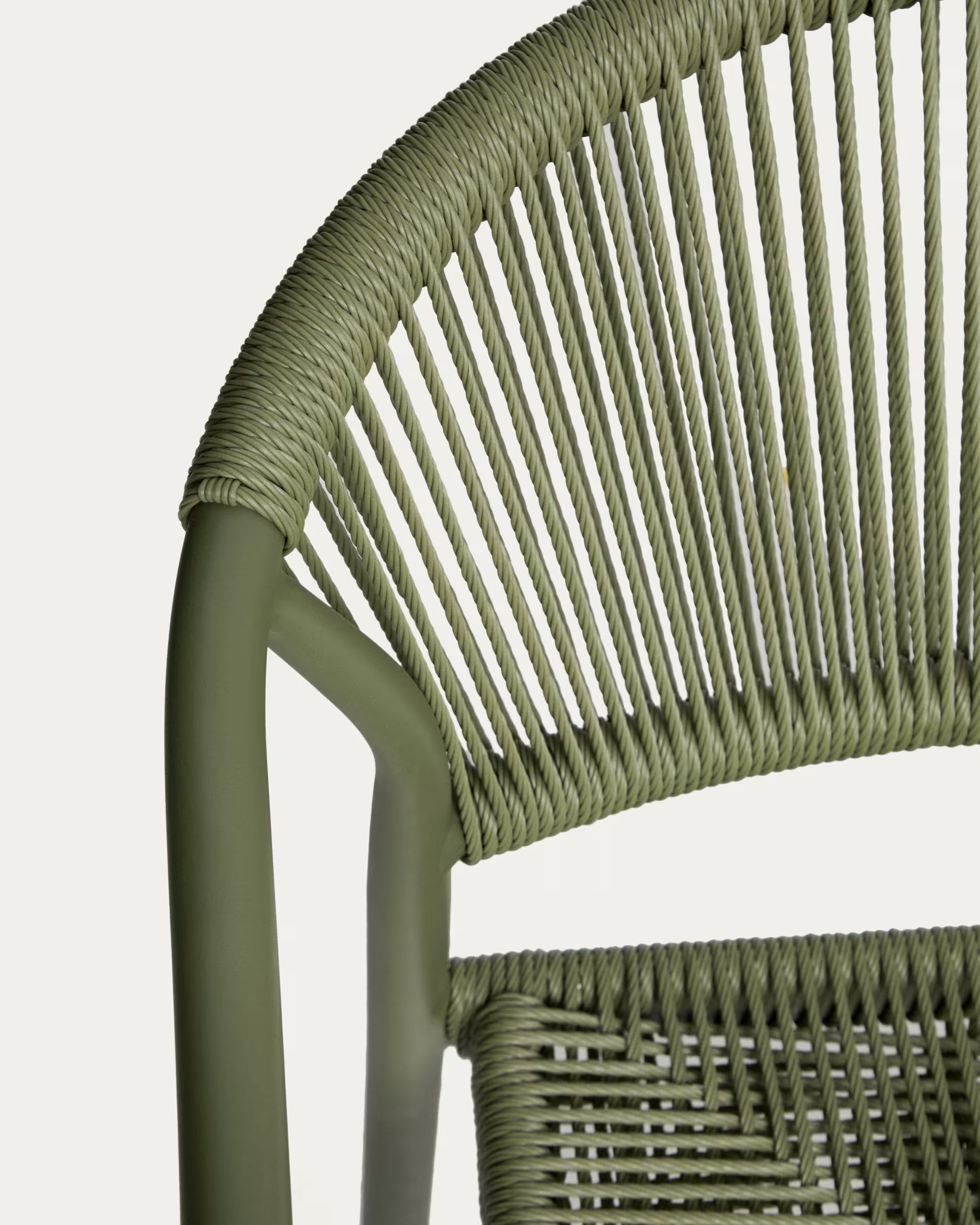 Gartenmöbelset BRELA grün mit Aluminiumgestell