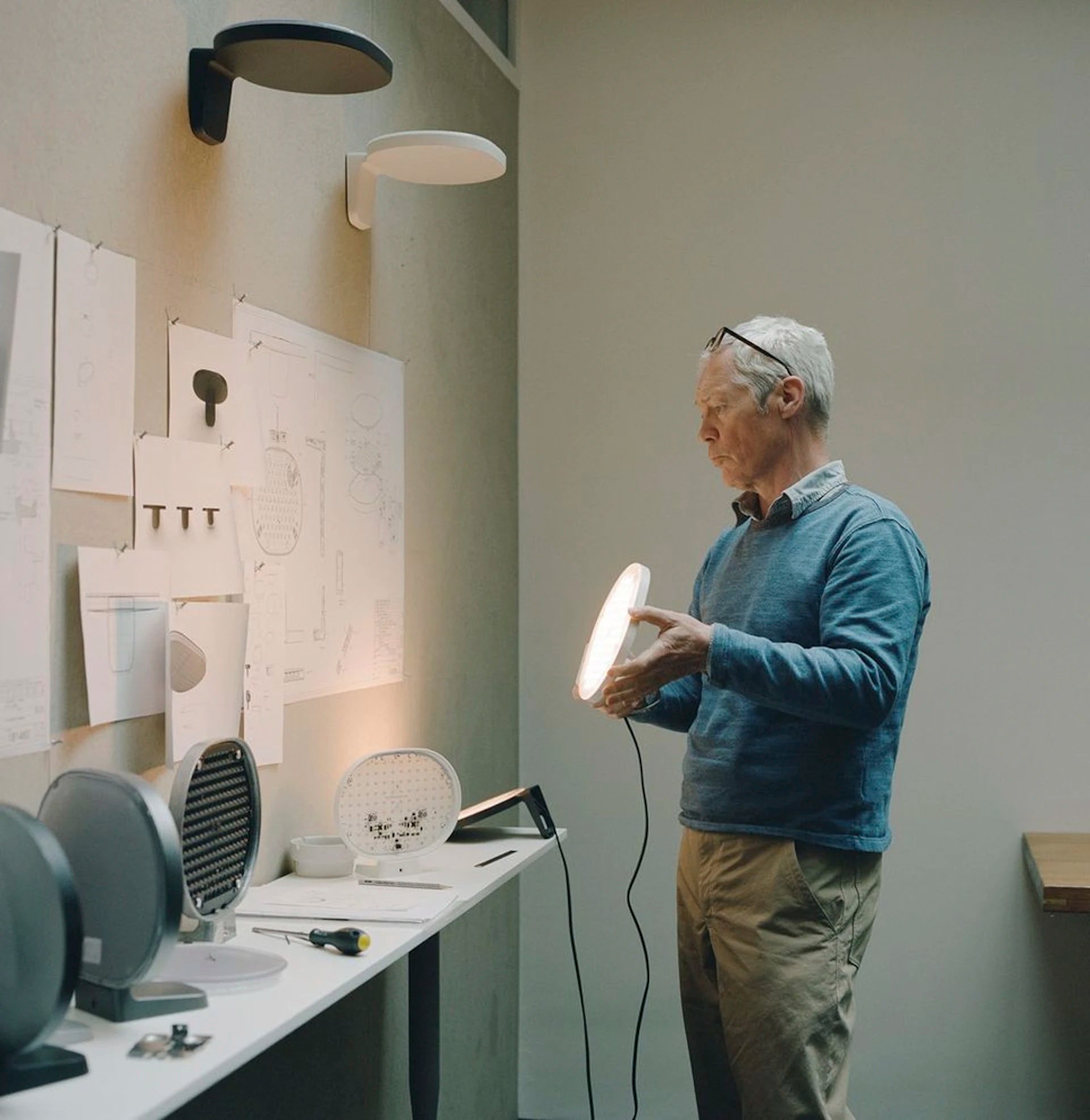 Wandleuchte OPLIGHT weiß