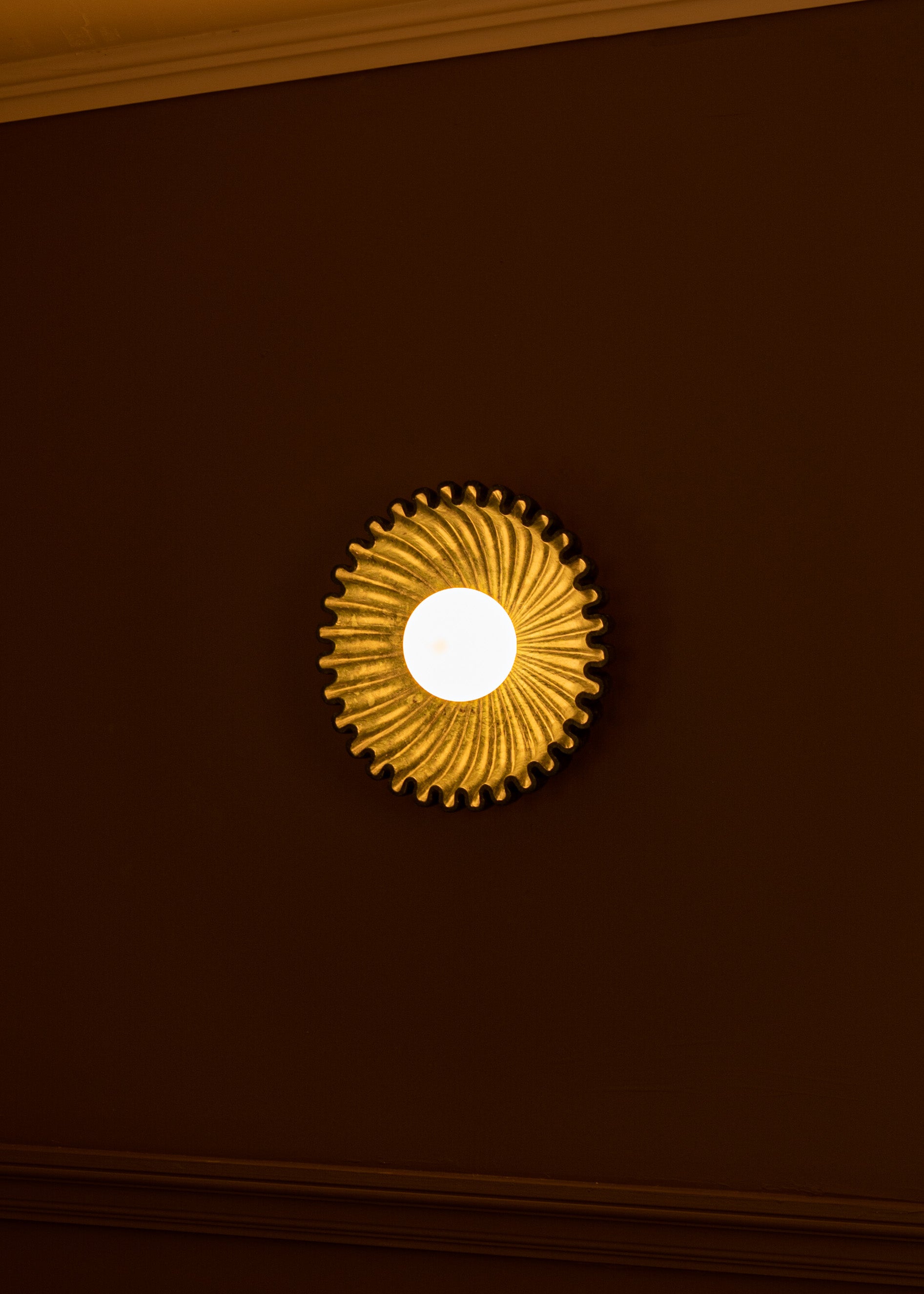 Kinkiet OSTRO zielony marmur