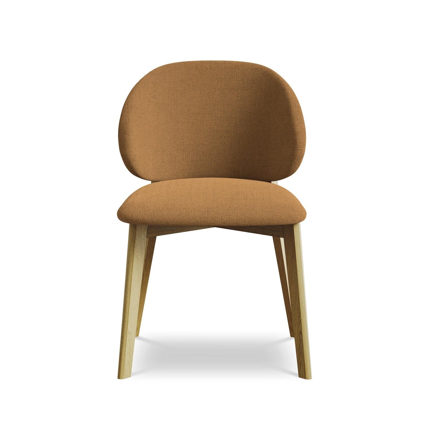 PAHOA Chair in Terracotta with Beech Base
