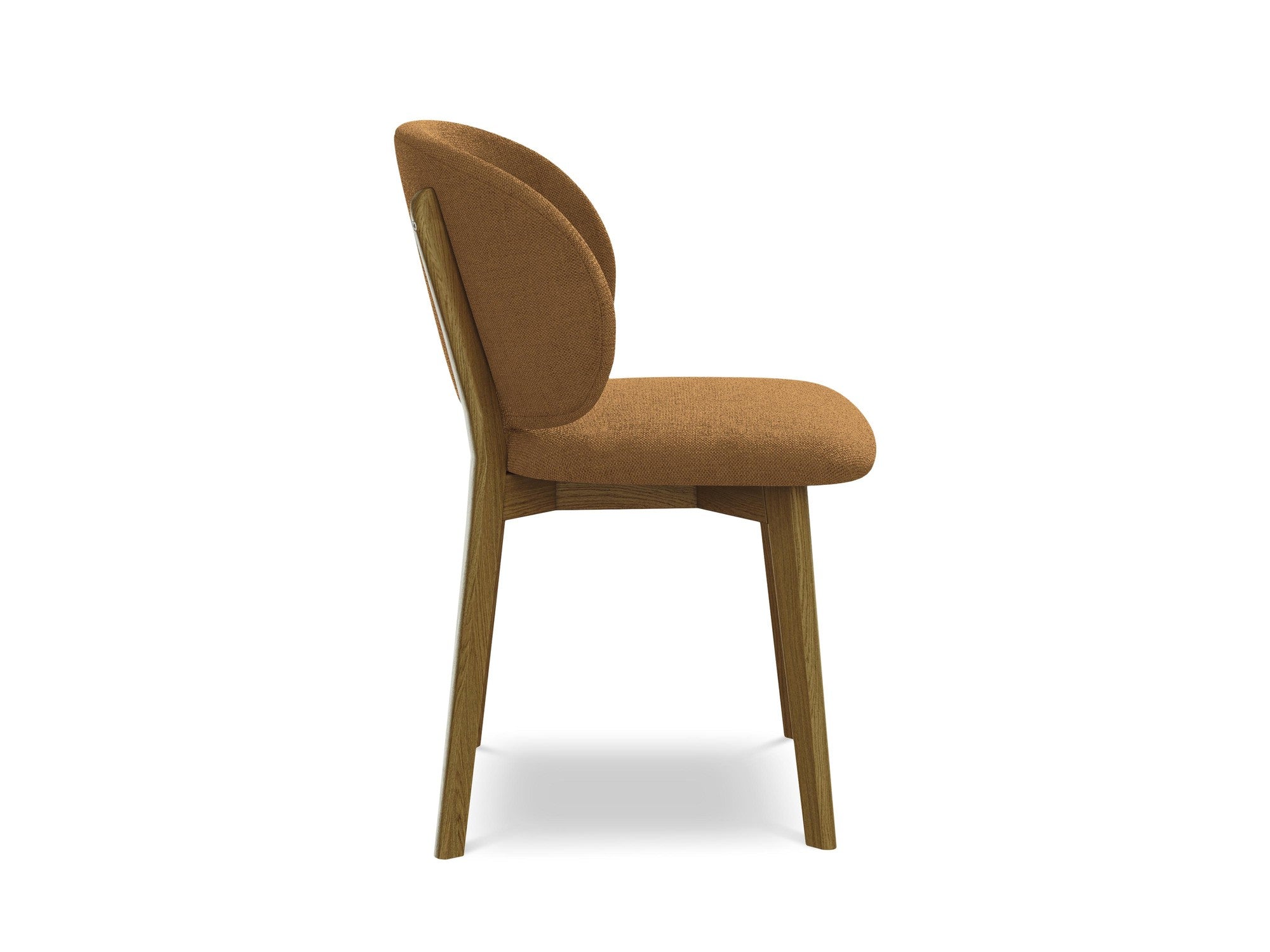 PAHOA Chair in Terracotta with Beech Base
