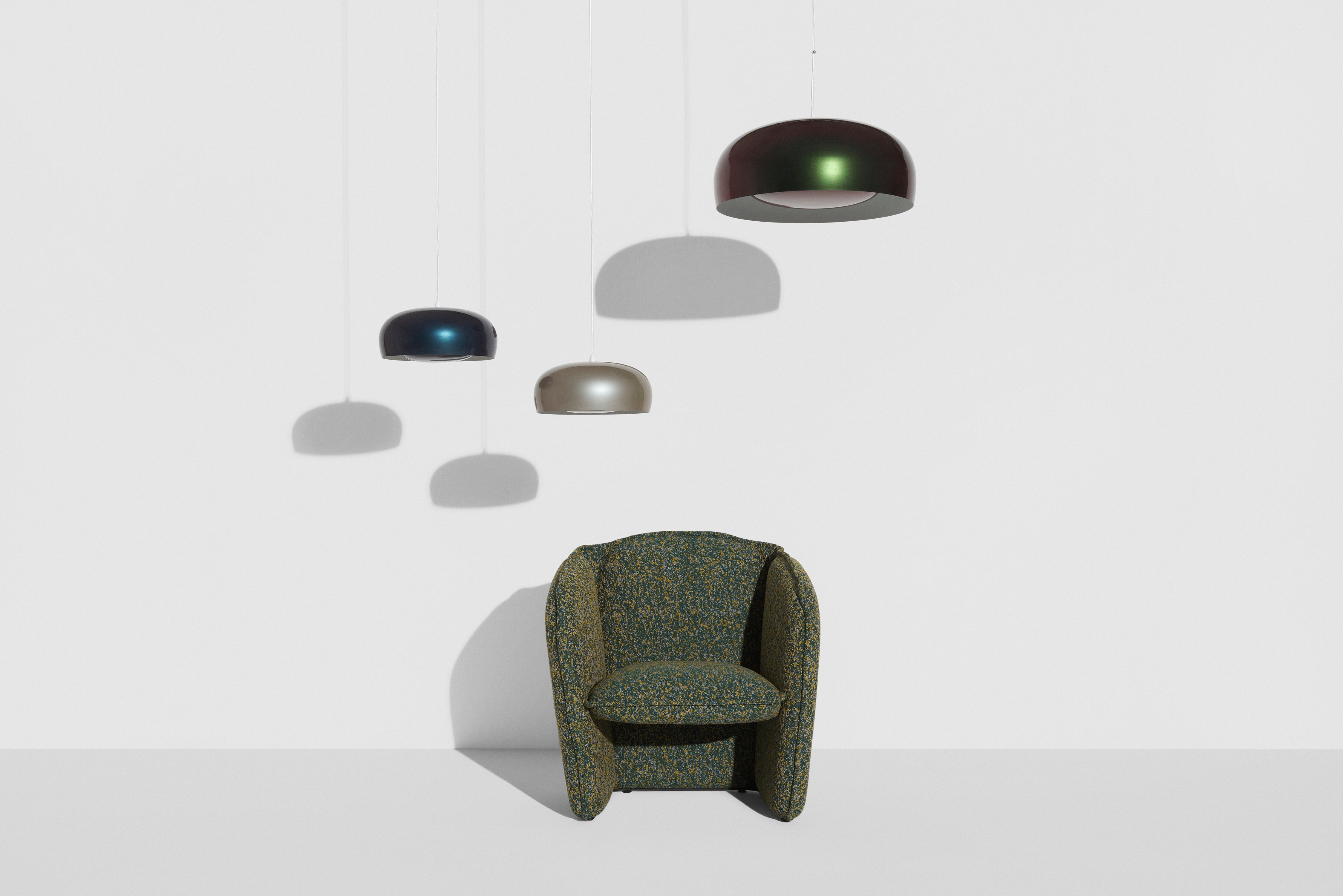 Lampa wisząca BRUSH zielony