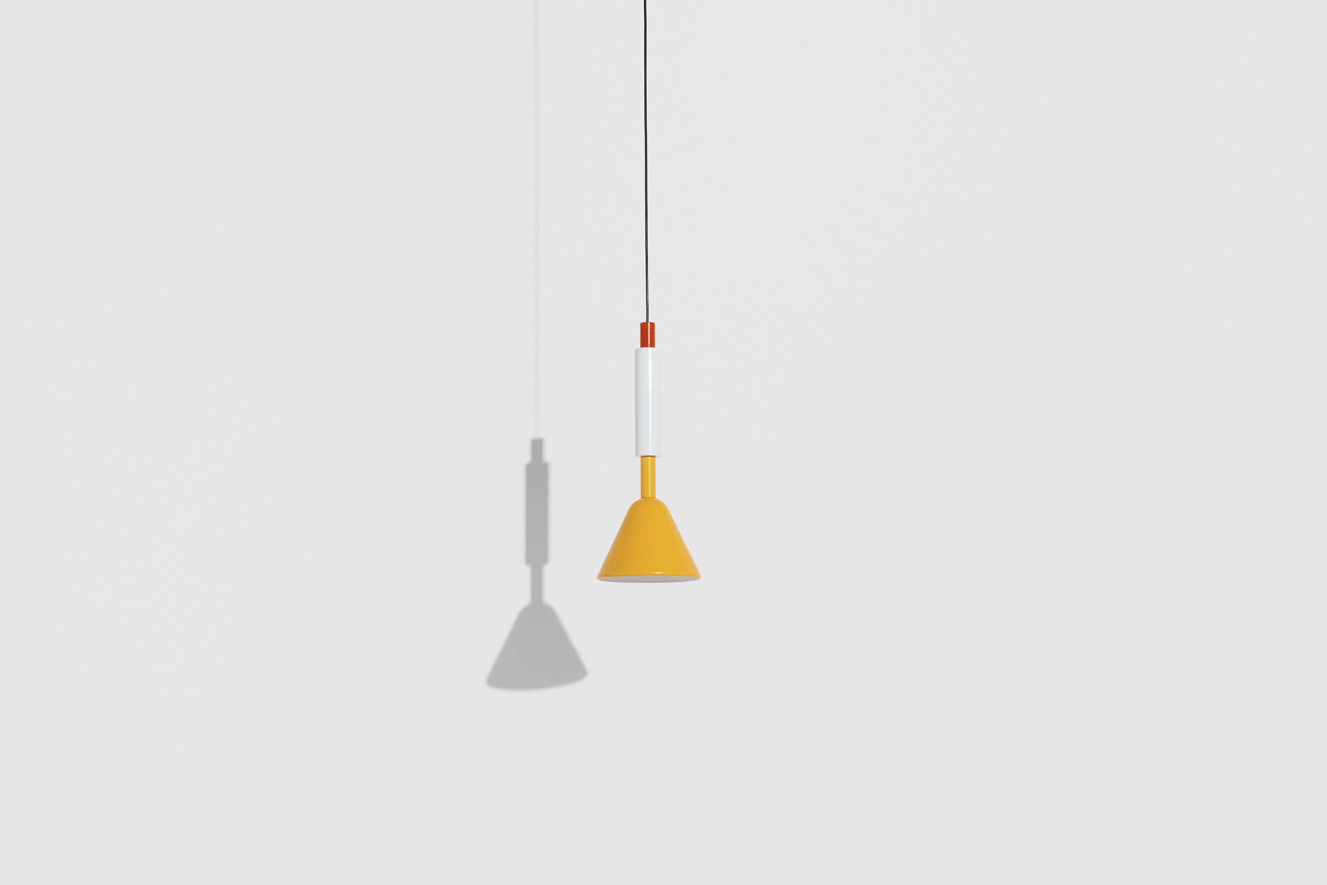 Lampa wisząca PYL żółty