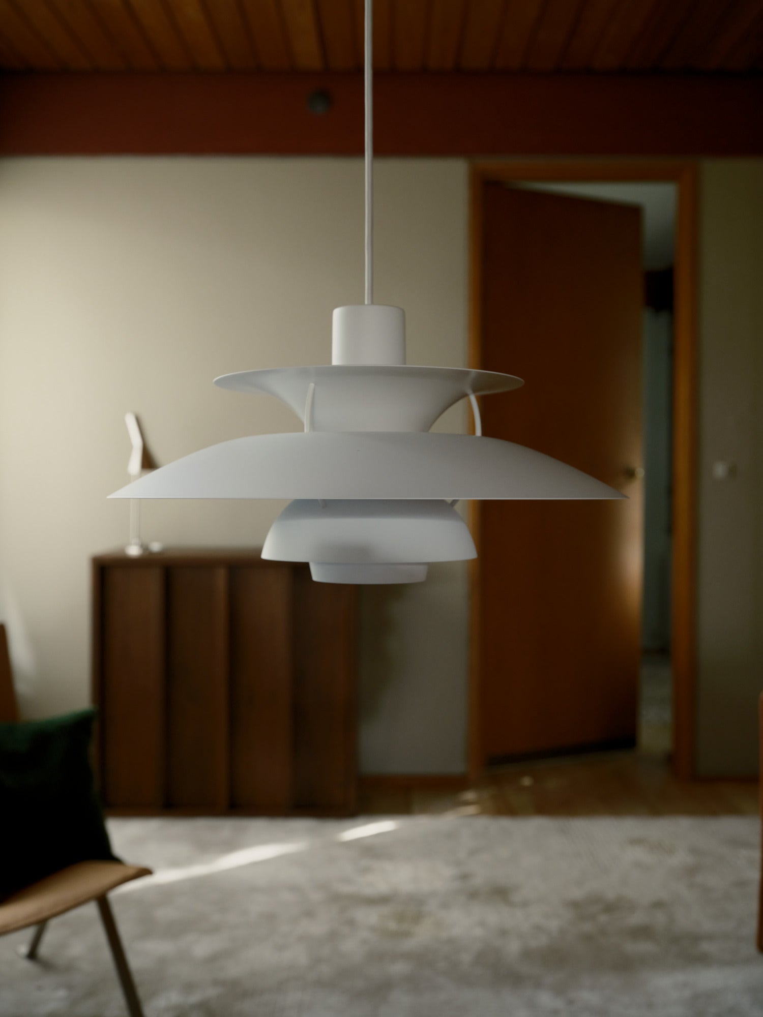 Lampa wisząca PH 5 monochromatyczny biały
