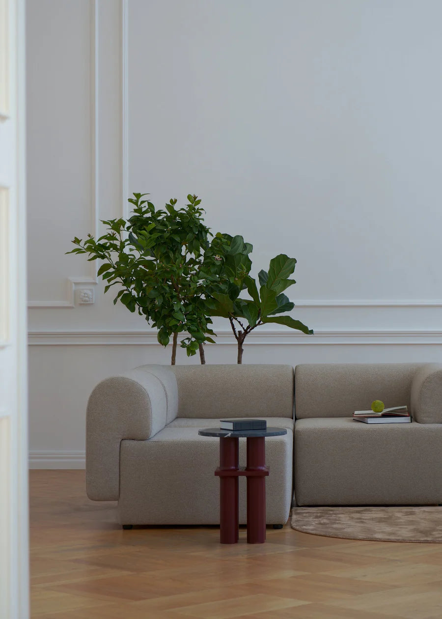 Sofa modulowa TORI - moduł środkowy zielony