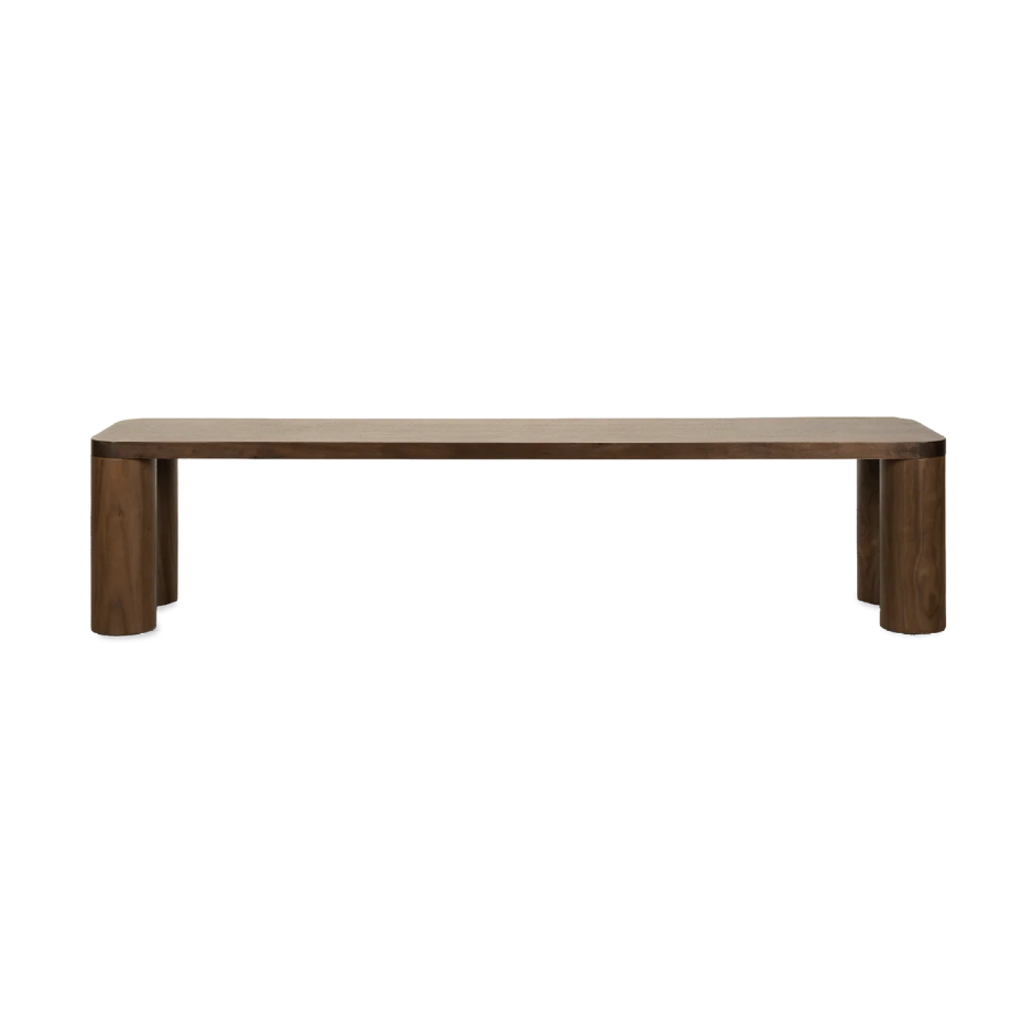 Ławka HARVEY drewno orzechowe