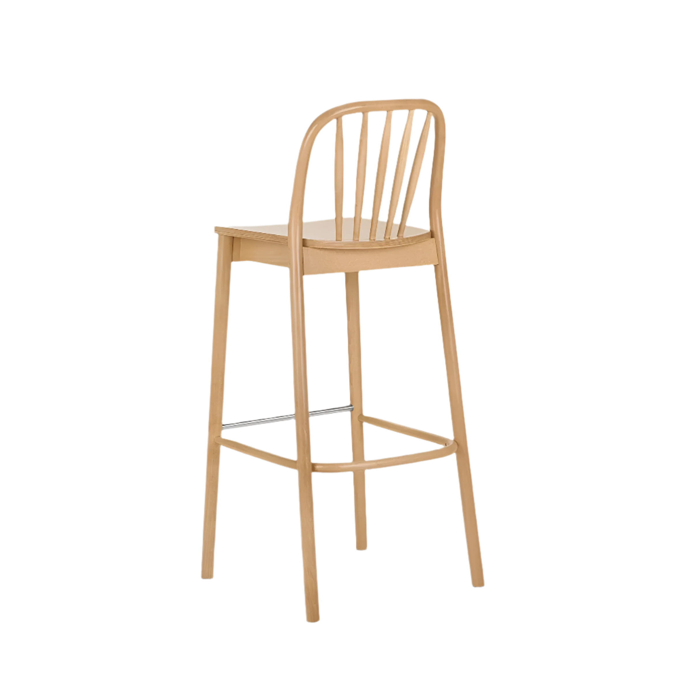 ALDO H-1070 Hocker aus Buchenholz