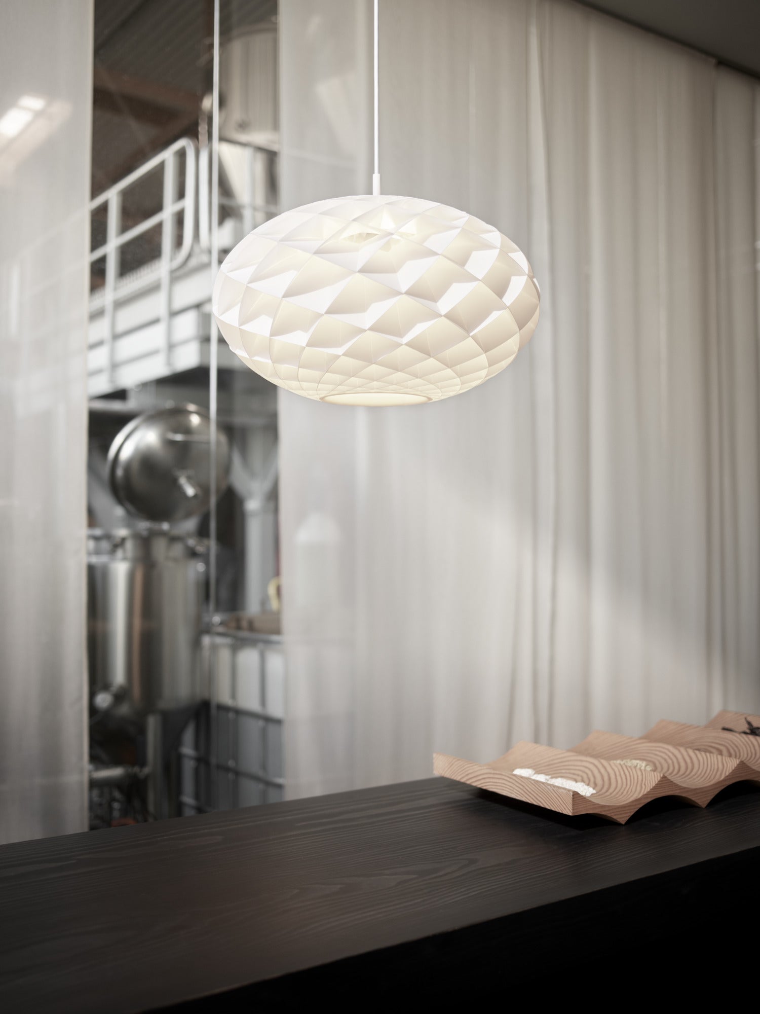 Lampa wisząca PATERA OVAL biały
