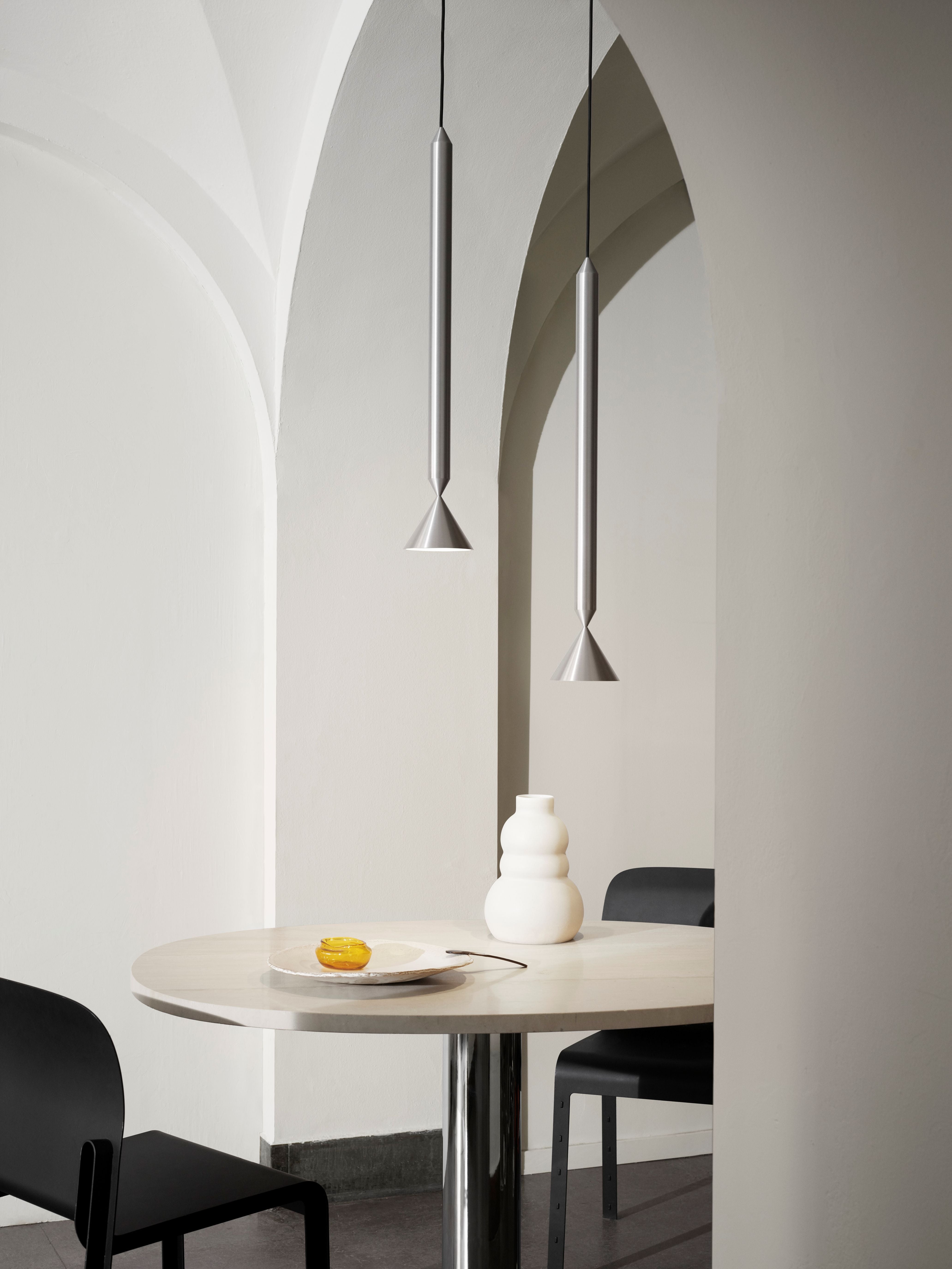 Pendelleuchte APOLLO GRAND silber