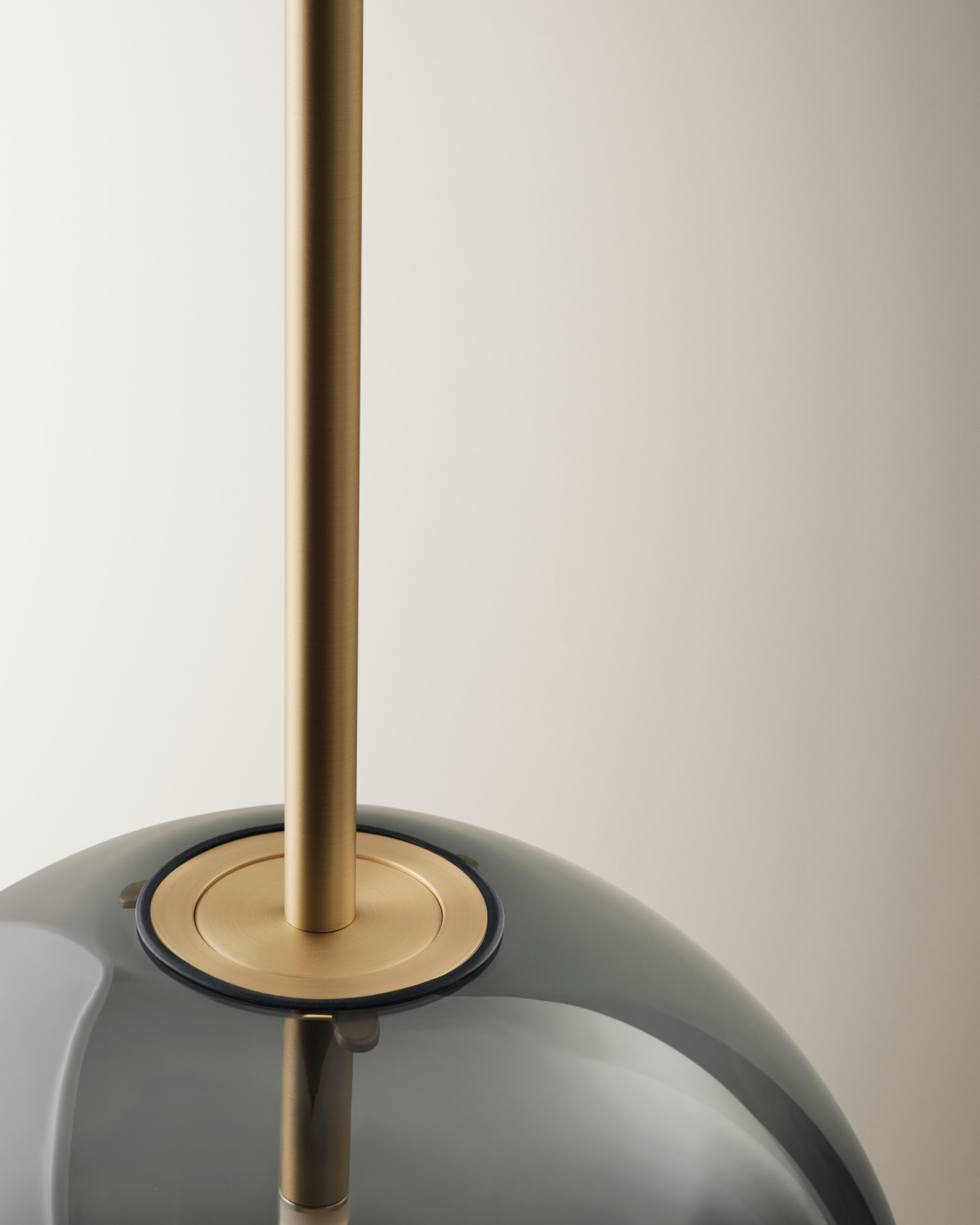 Lampa wisząca KANDINSKY szare szkło