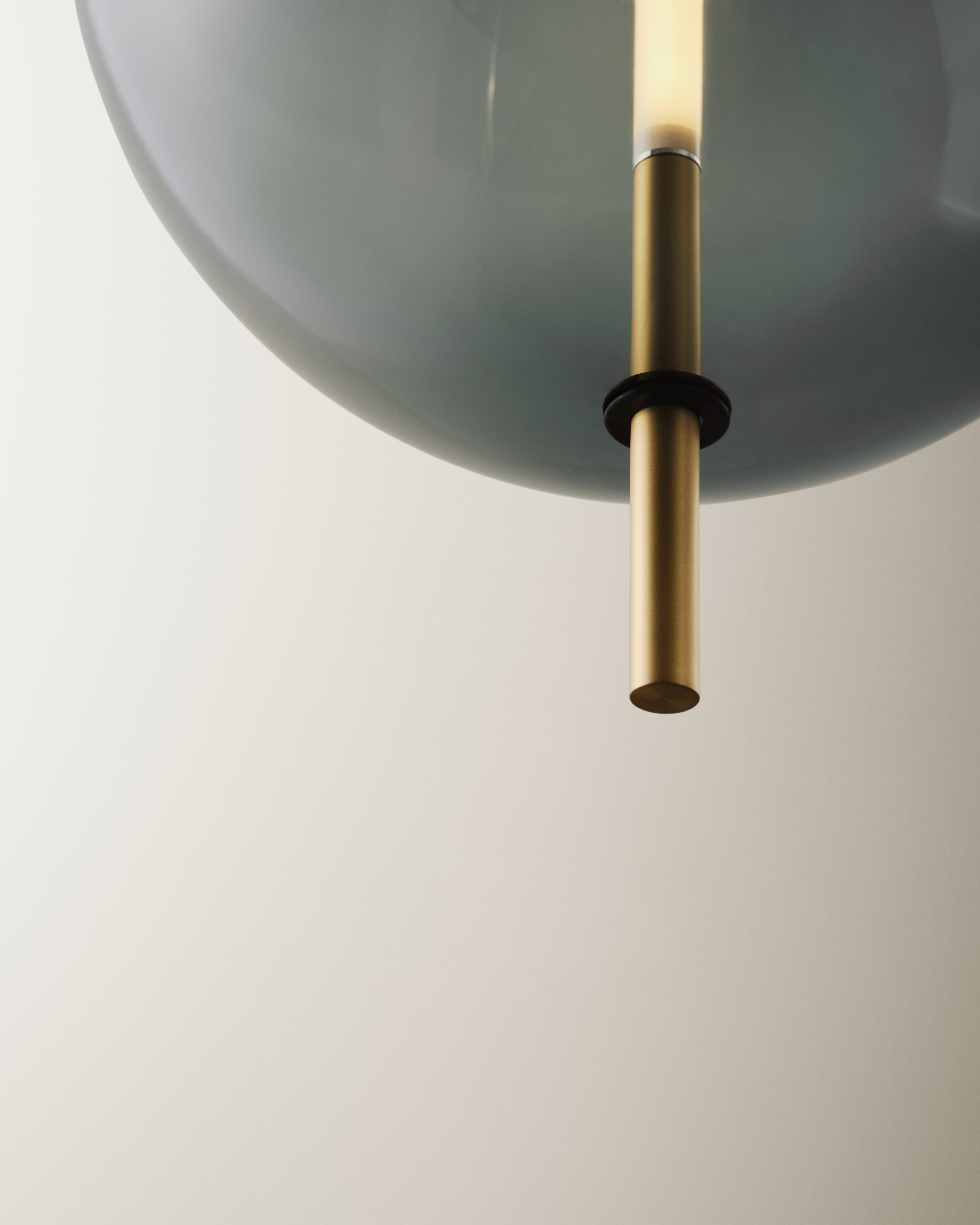 Lampa wisząca KANDINSKY szare szkło