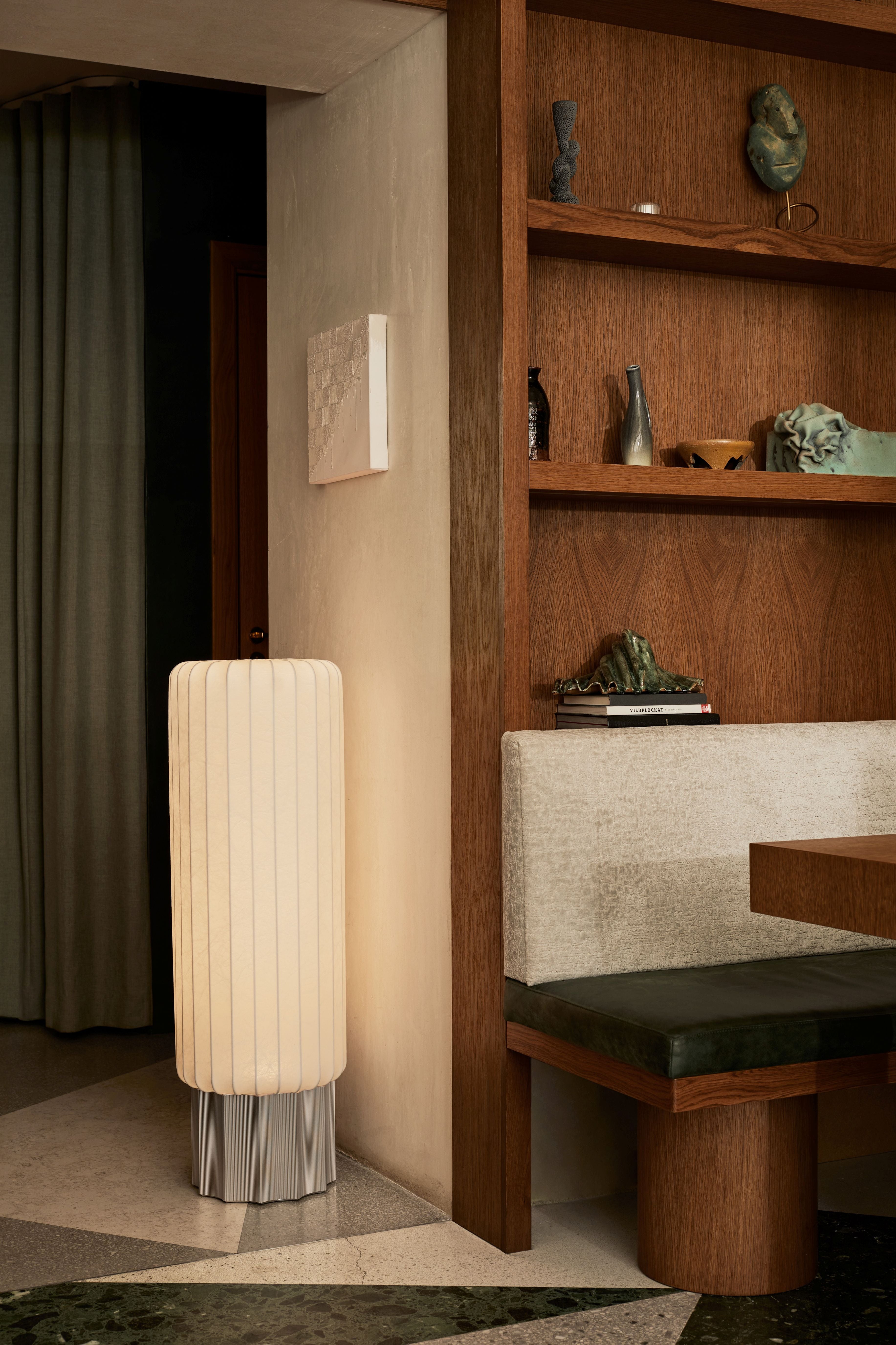 Lampa podłogowa METER aluminium